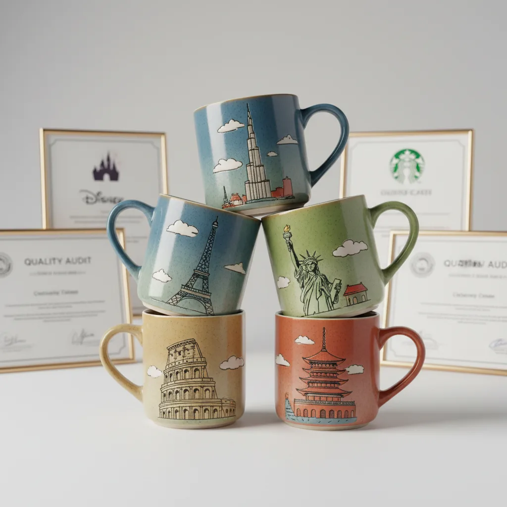 Navigating Compliance: What Disney & Starbucks Factory Audits Mean for Tourist Mug Wholesale Buyers
