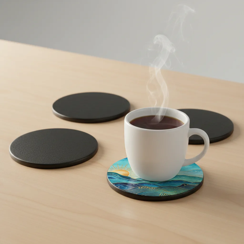 Unlocking Engagement: The Thermochromic Trend in Custom Coaster Wholesale for Souvenir Retail