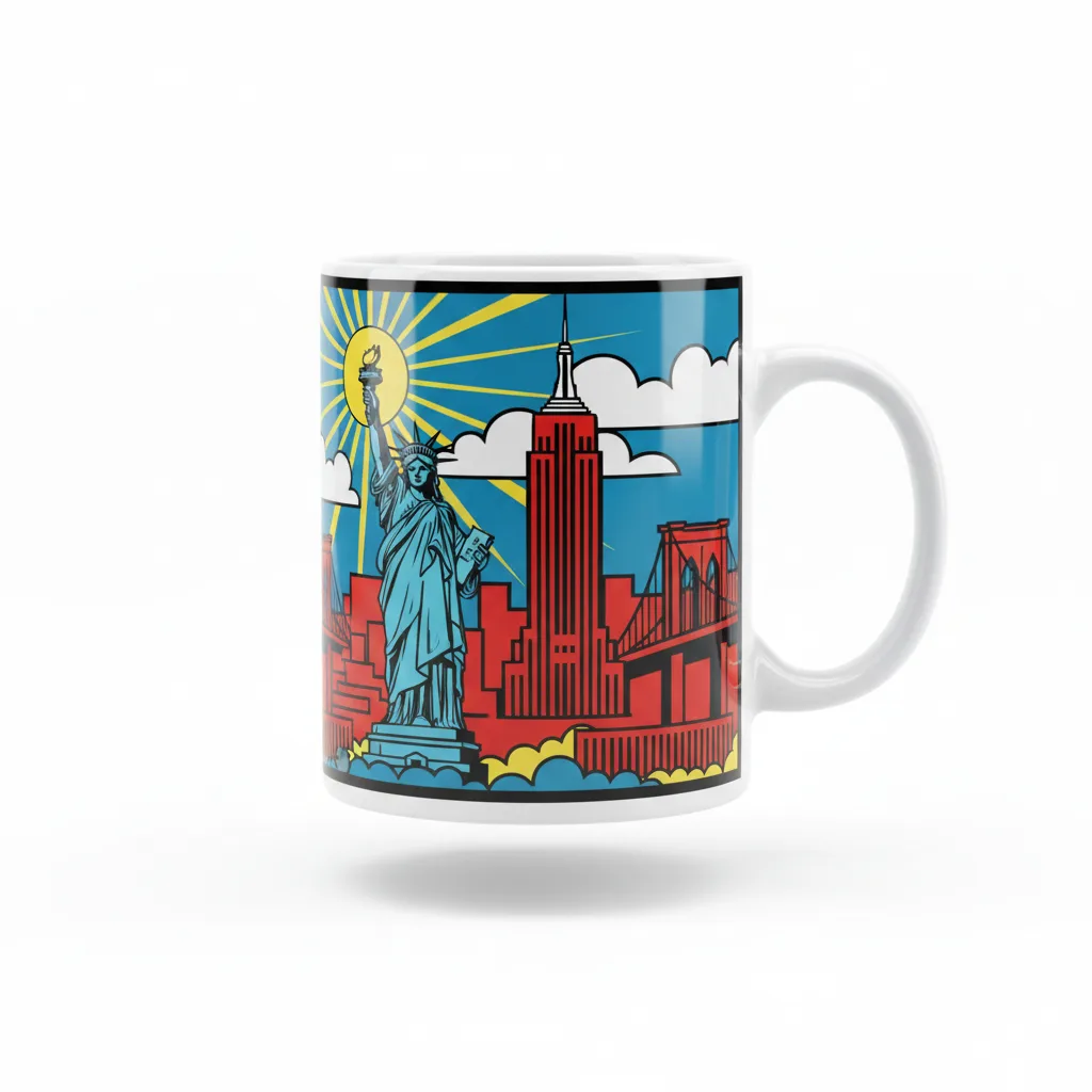 New York City Bold Graphic Gift Mug