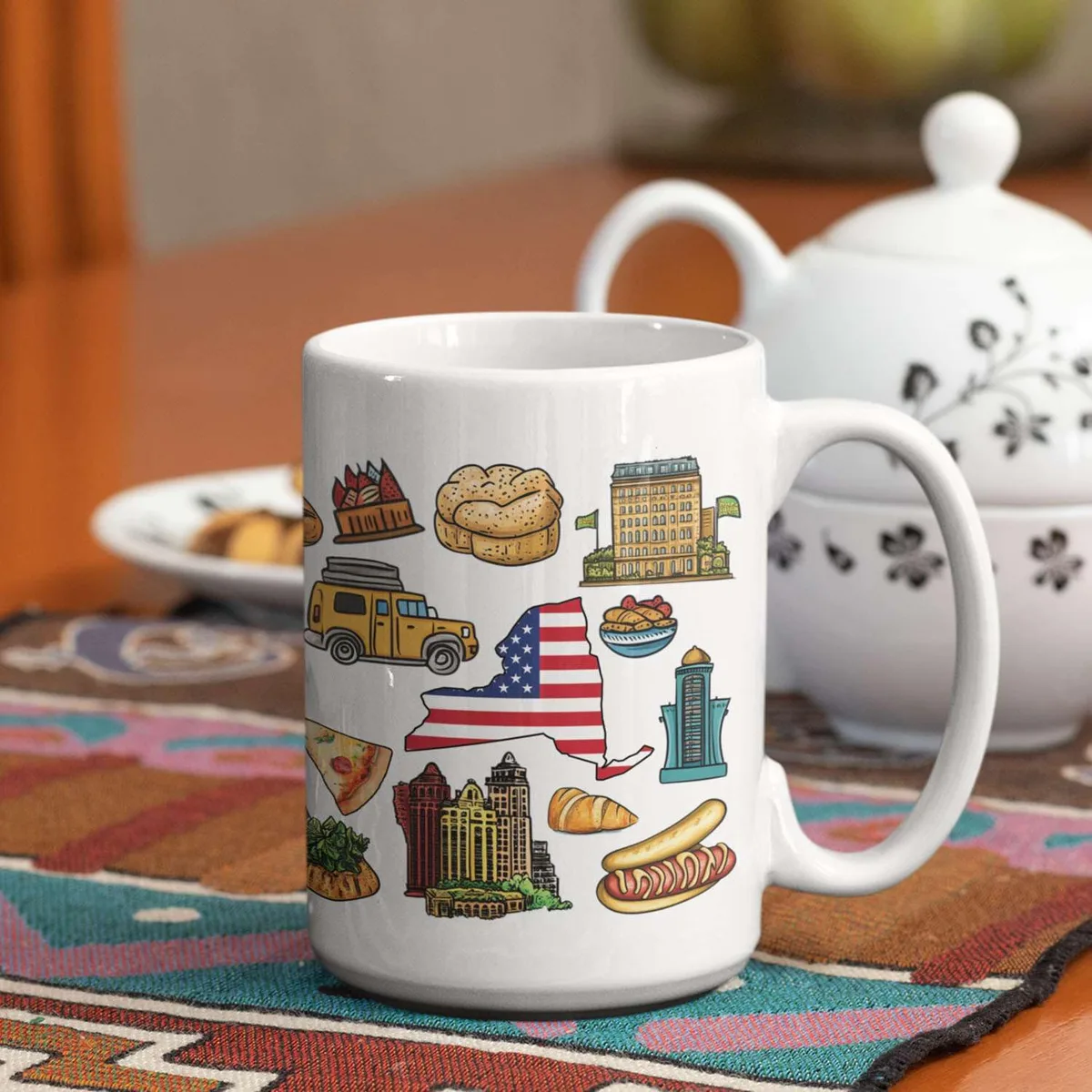 New York City Landmark Mug