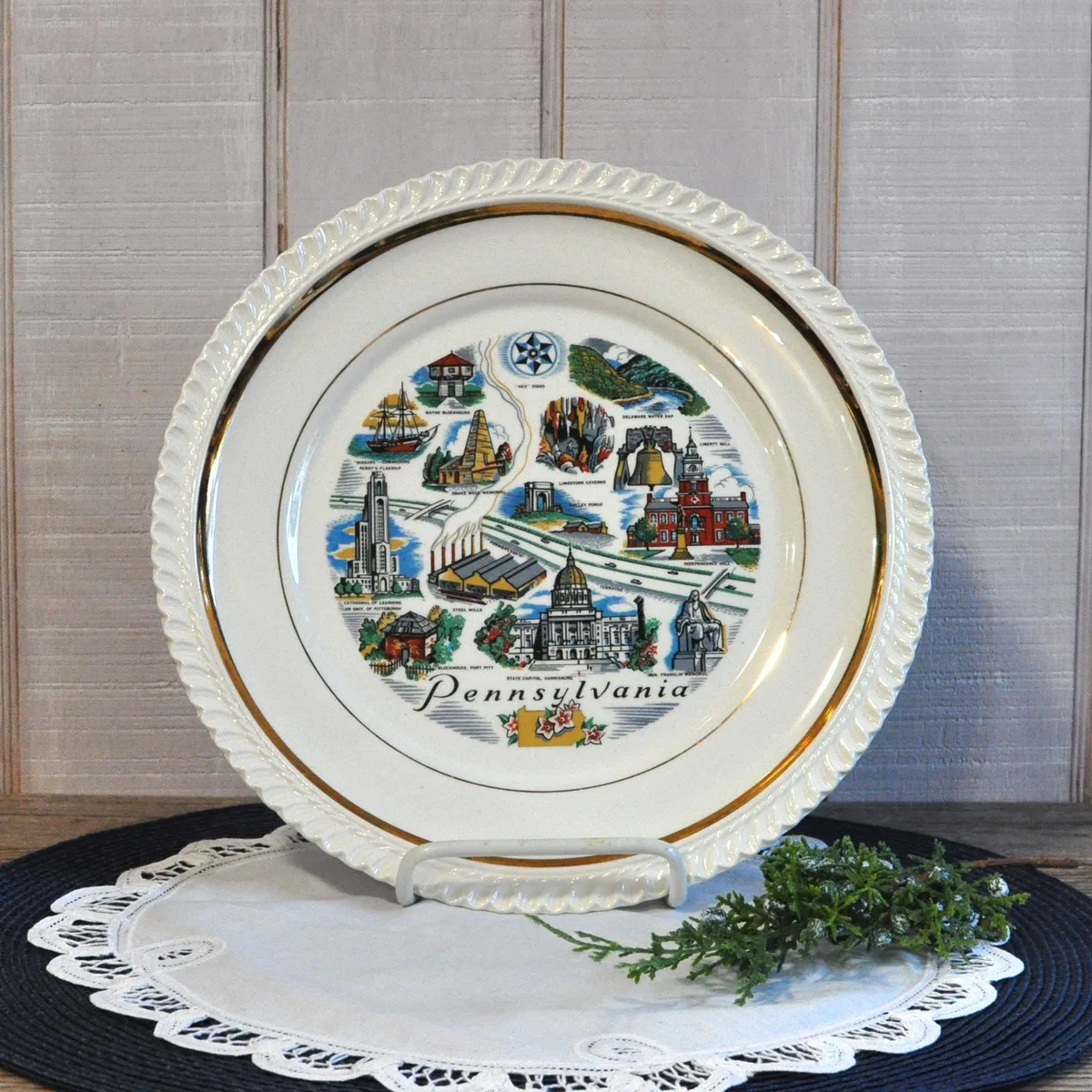 Pennsylvania State Landmark Plate