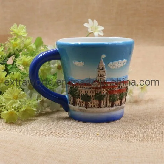 Prague Hand-Painted Souvenir Mug