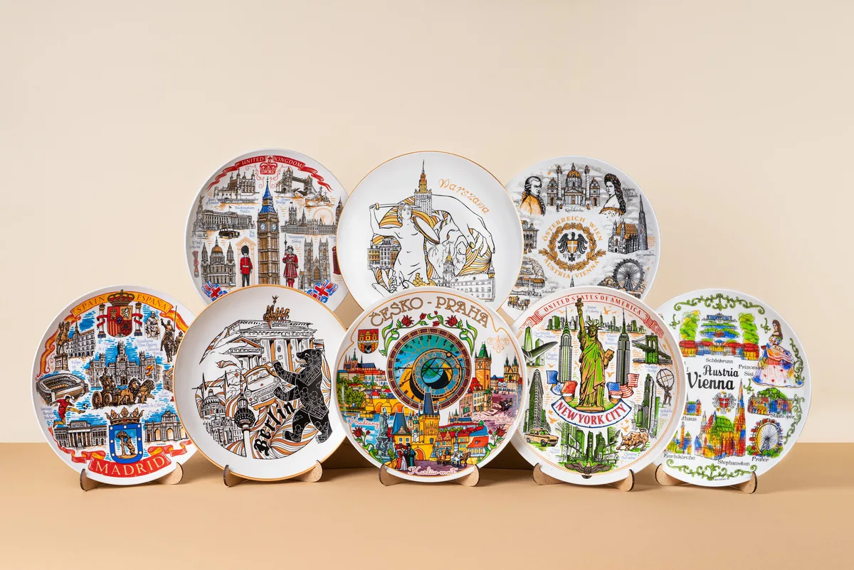 Vienna Mozart Souvenir Plate