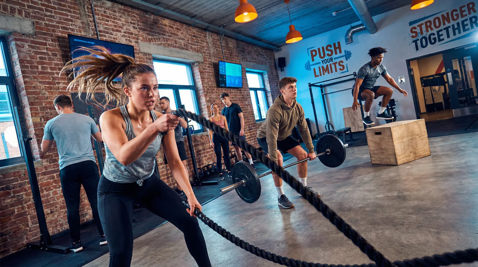 Group training at Velocity Fit Club