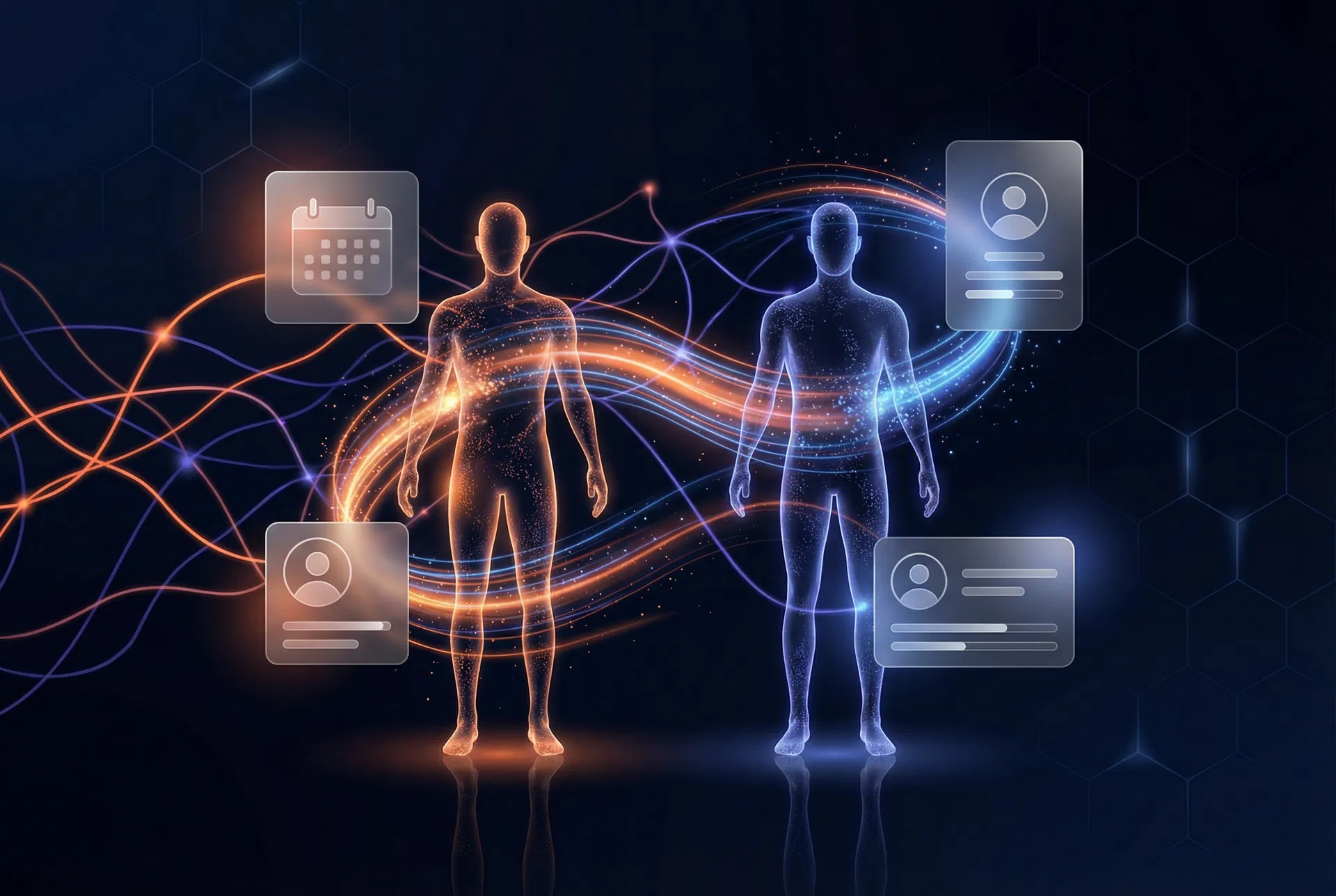 AI 매칭 기술 시각화