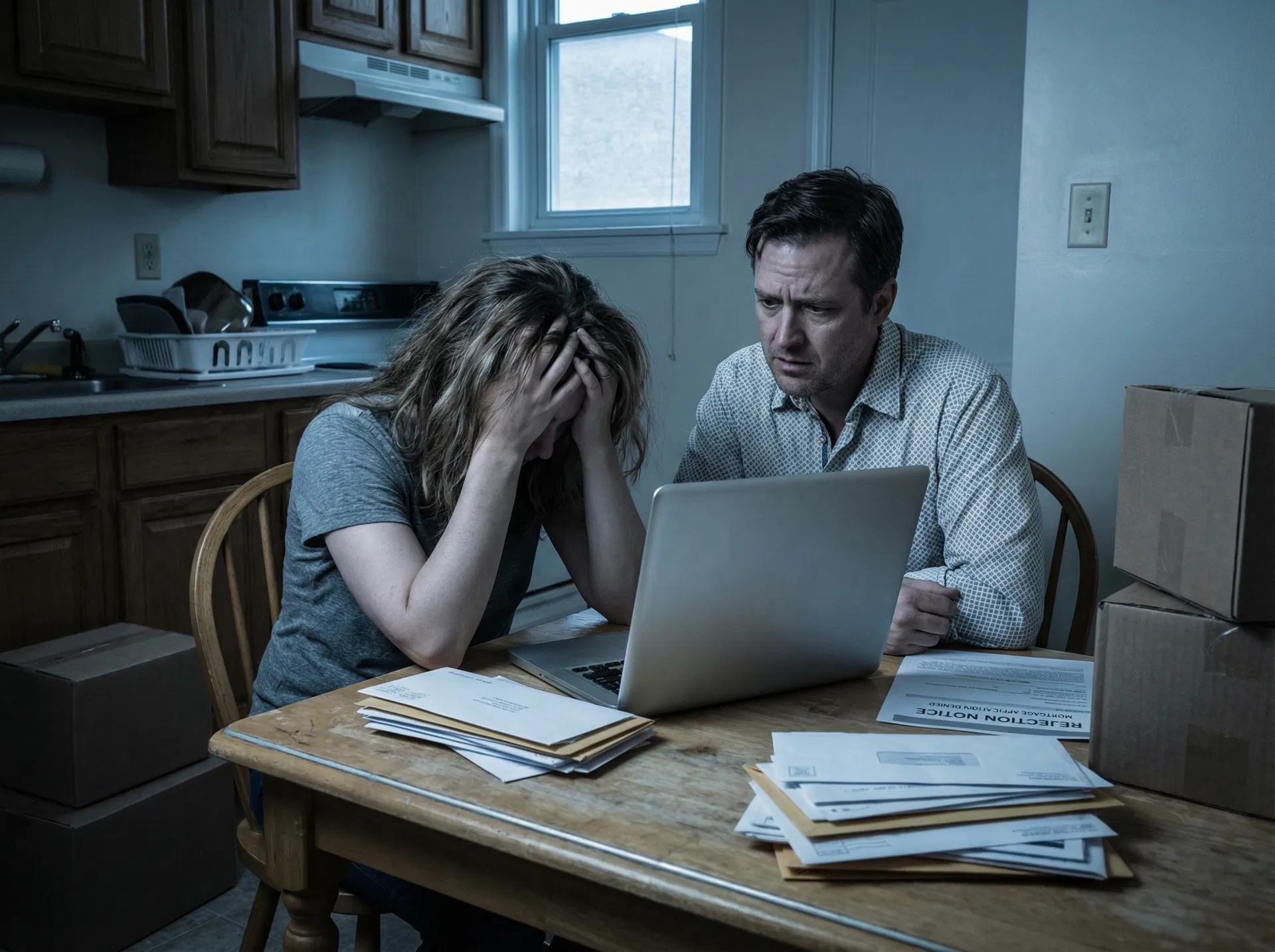 Couple frustrated by bank rejection