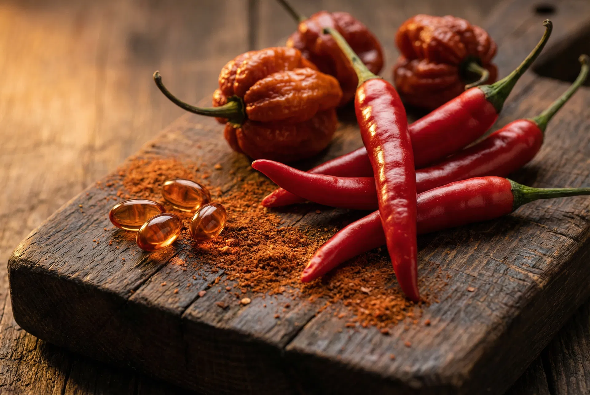 Capsaïcine — active les récepteurs TRPV1 dans vos vaisseaux