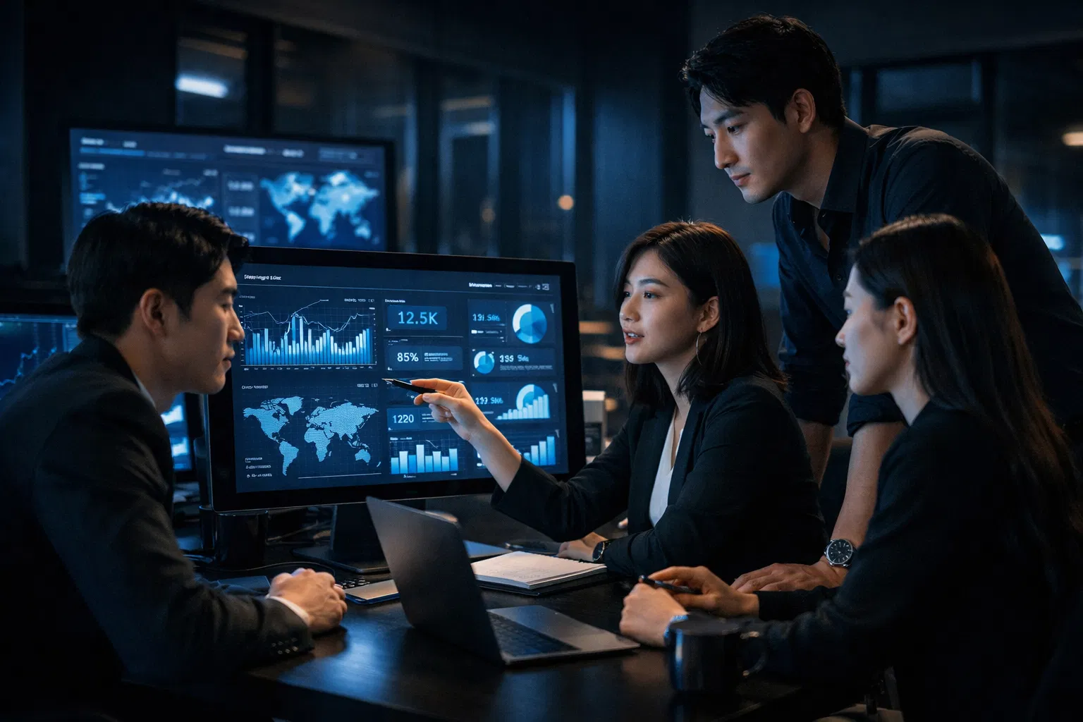 이테론 홀딩스 팀