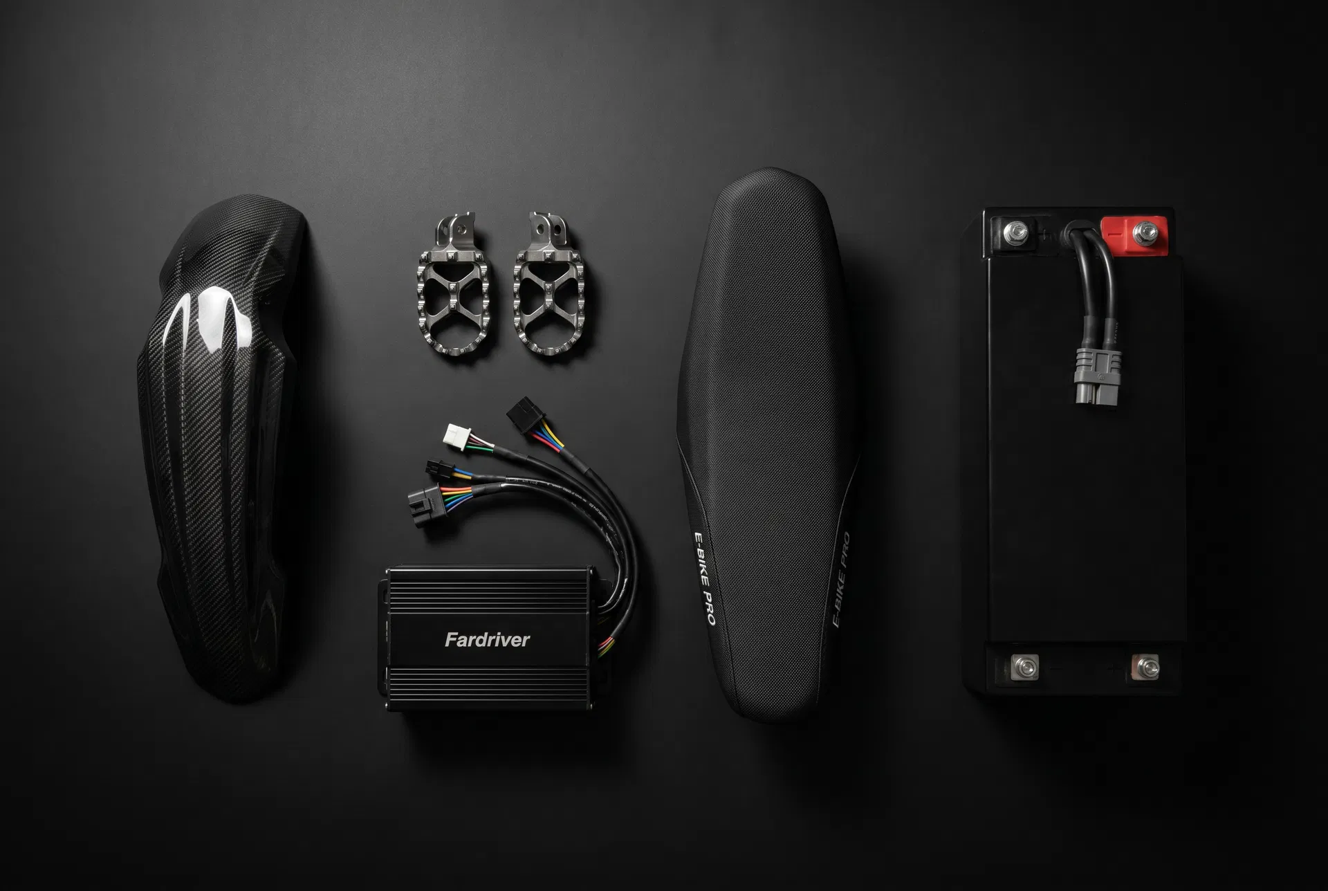 Aftermarket parts for electric dirt bikes