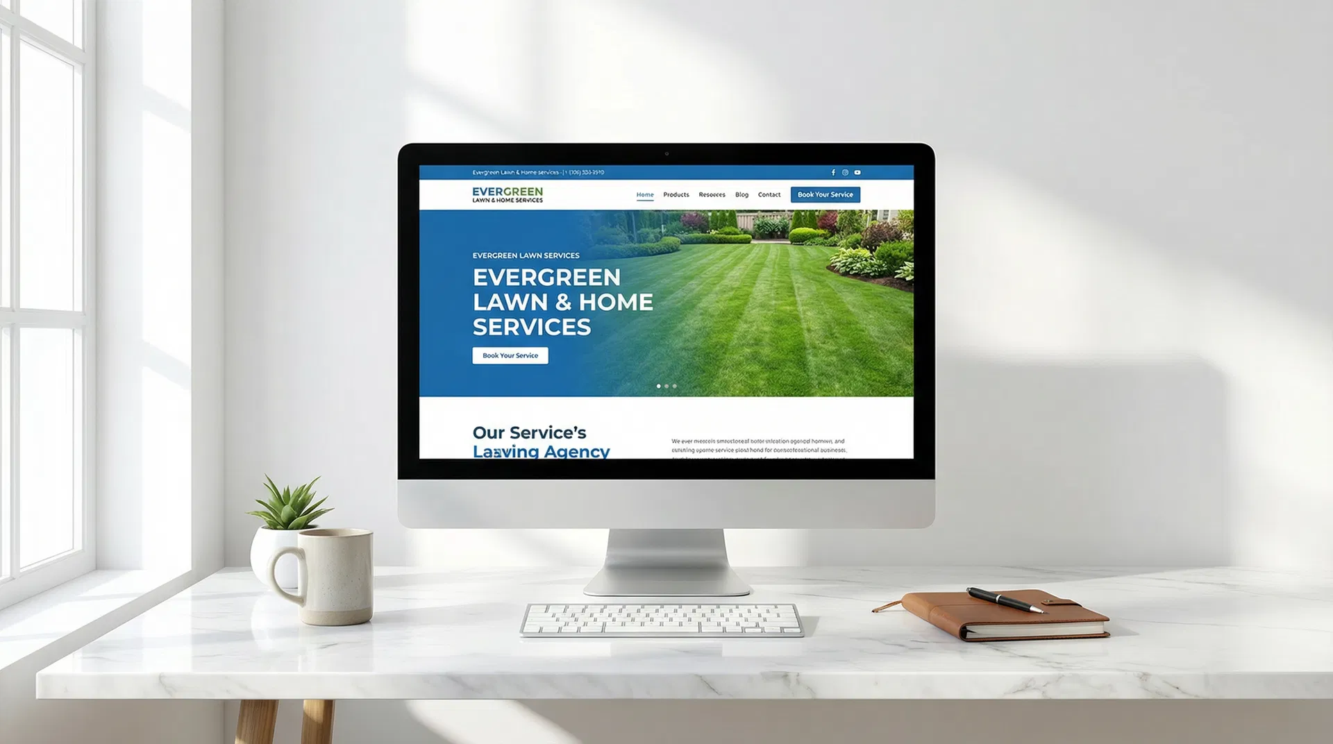 Business website design by Reformed Design Co.