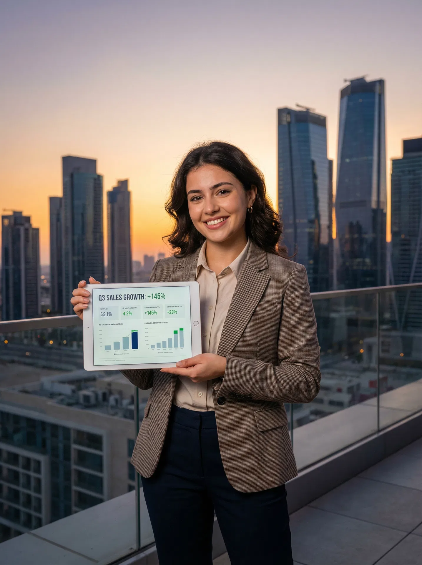 Successful D2D sales rep