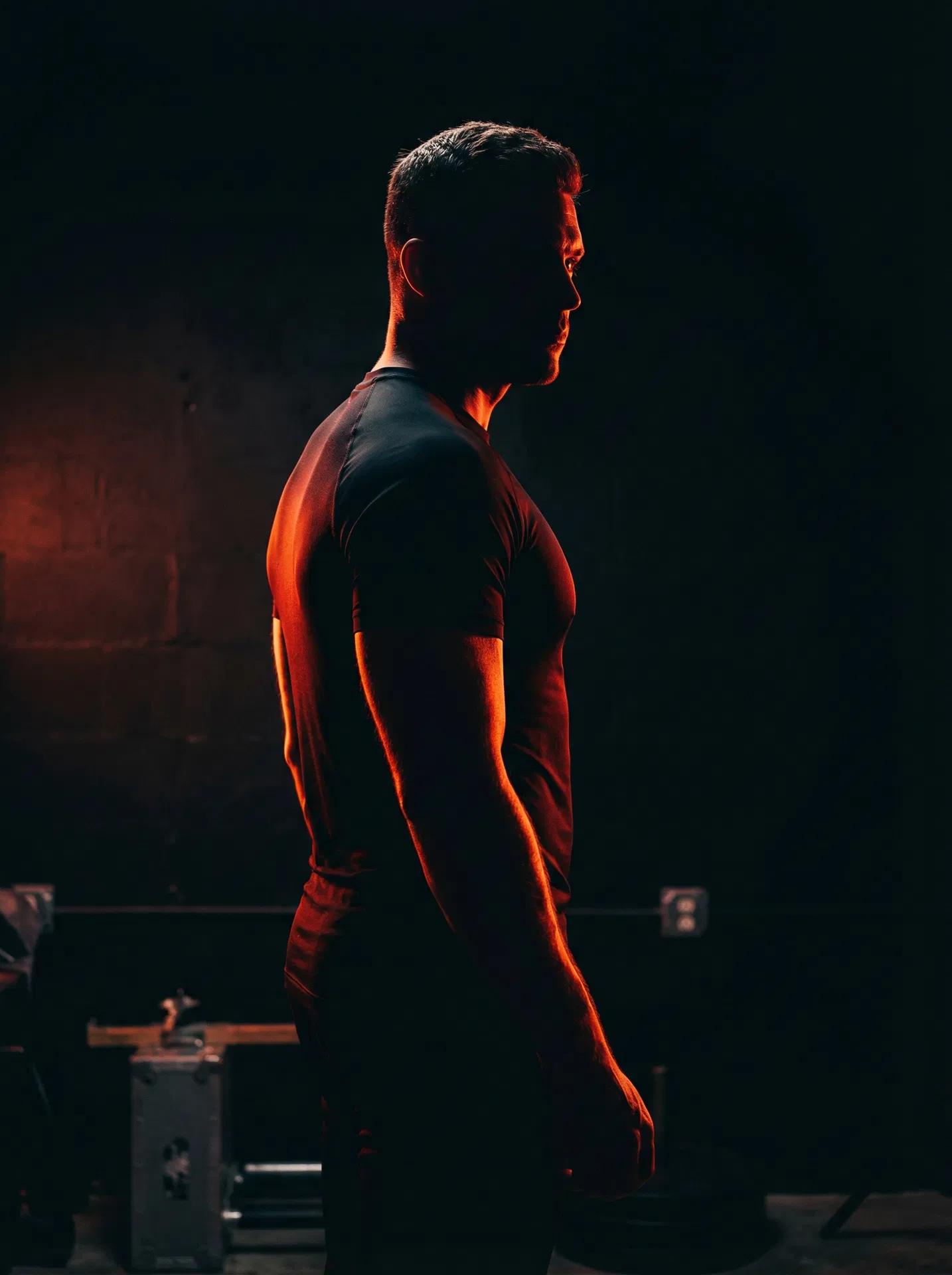 Man optimized with physician-prescribed testosterone replacement therapy (TRT) — Redline RX men's health telehealth