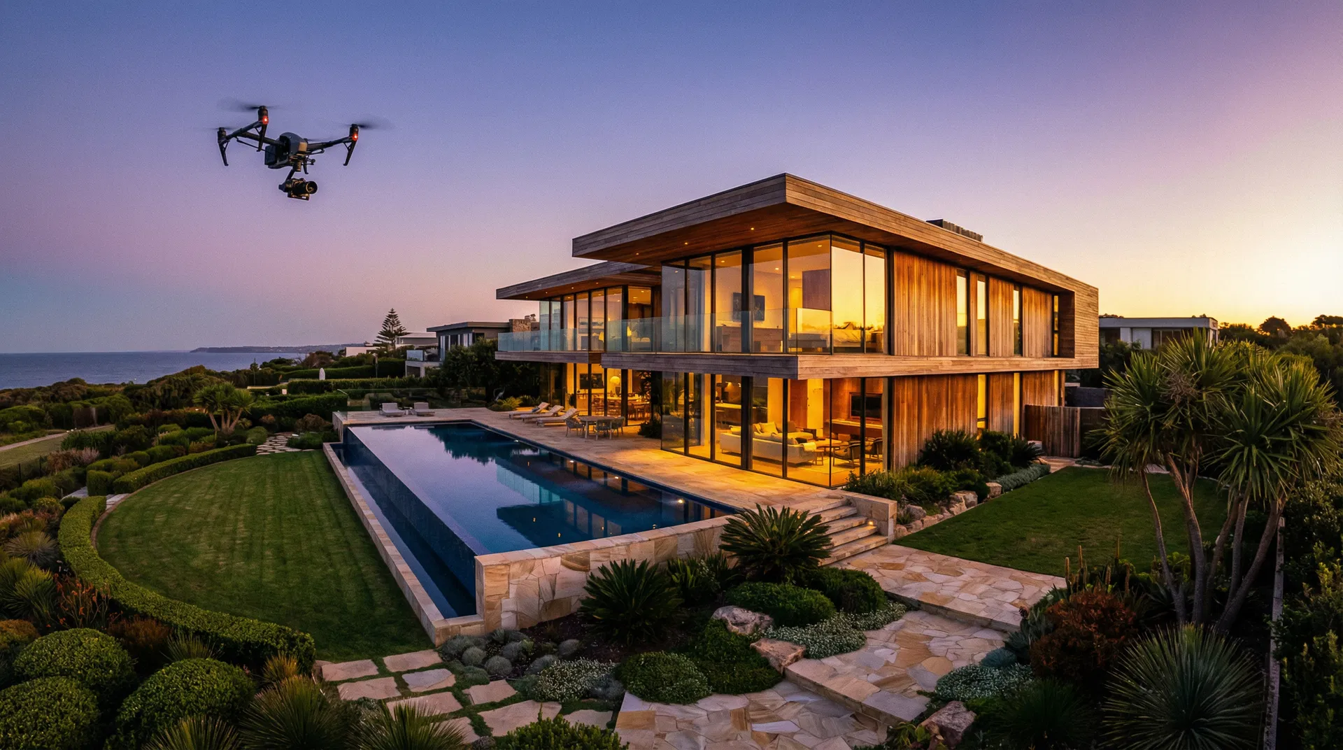 Luxury real estate videography - property walkthrough