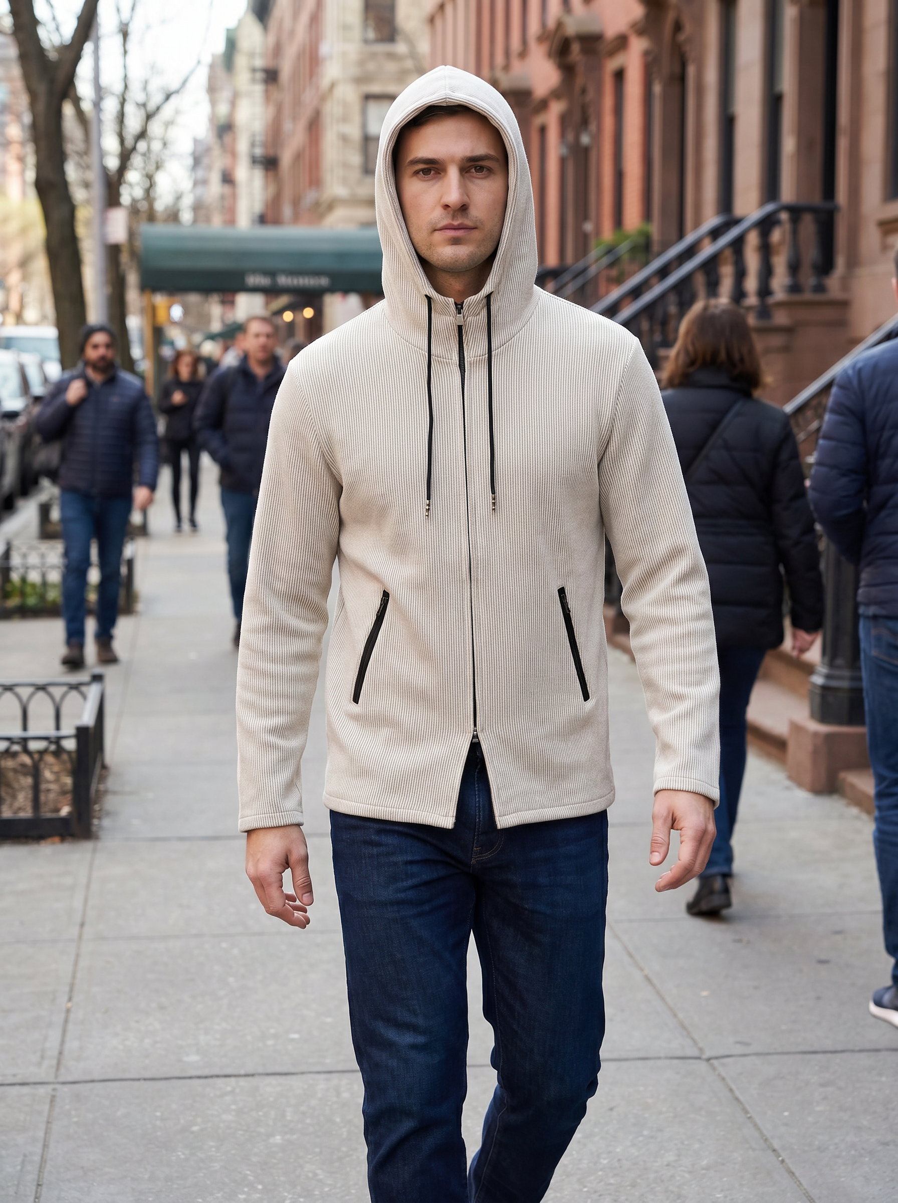 Cardigan, mi-long, automne, période des alizés, printemps