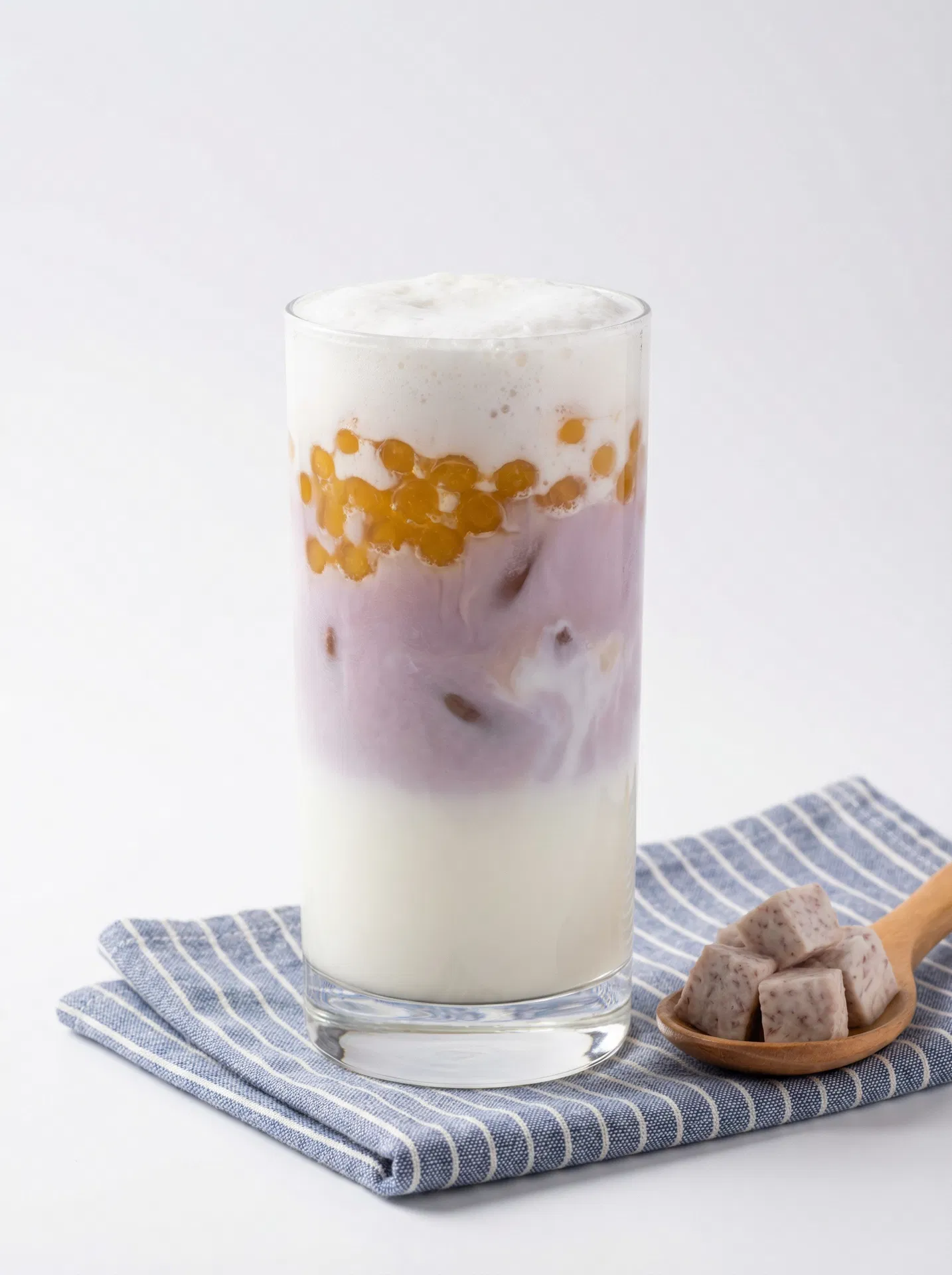 Taro Puree & Boba Milk