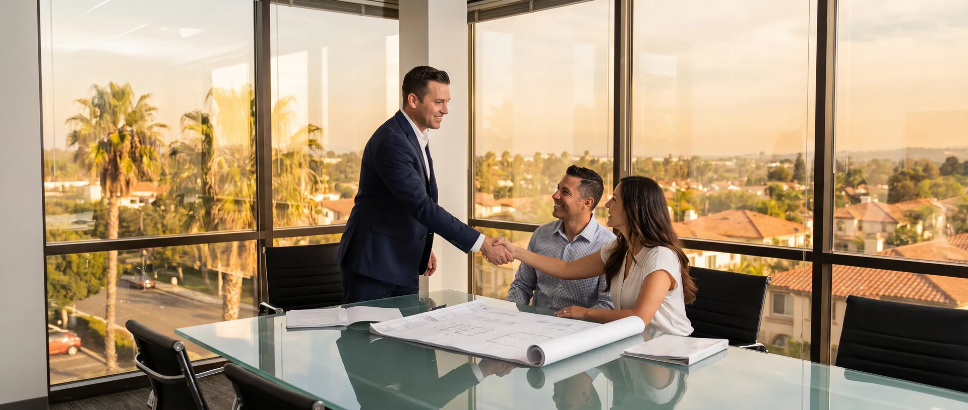 Real estate professional meeting