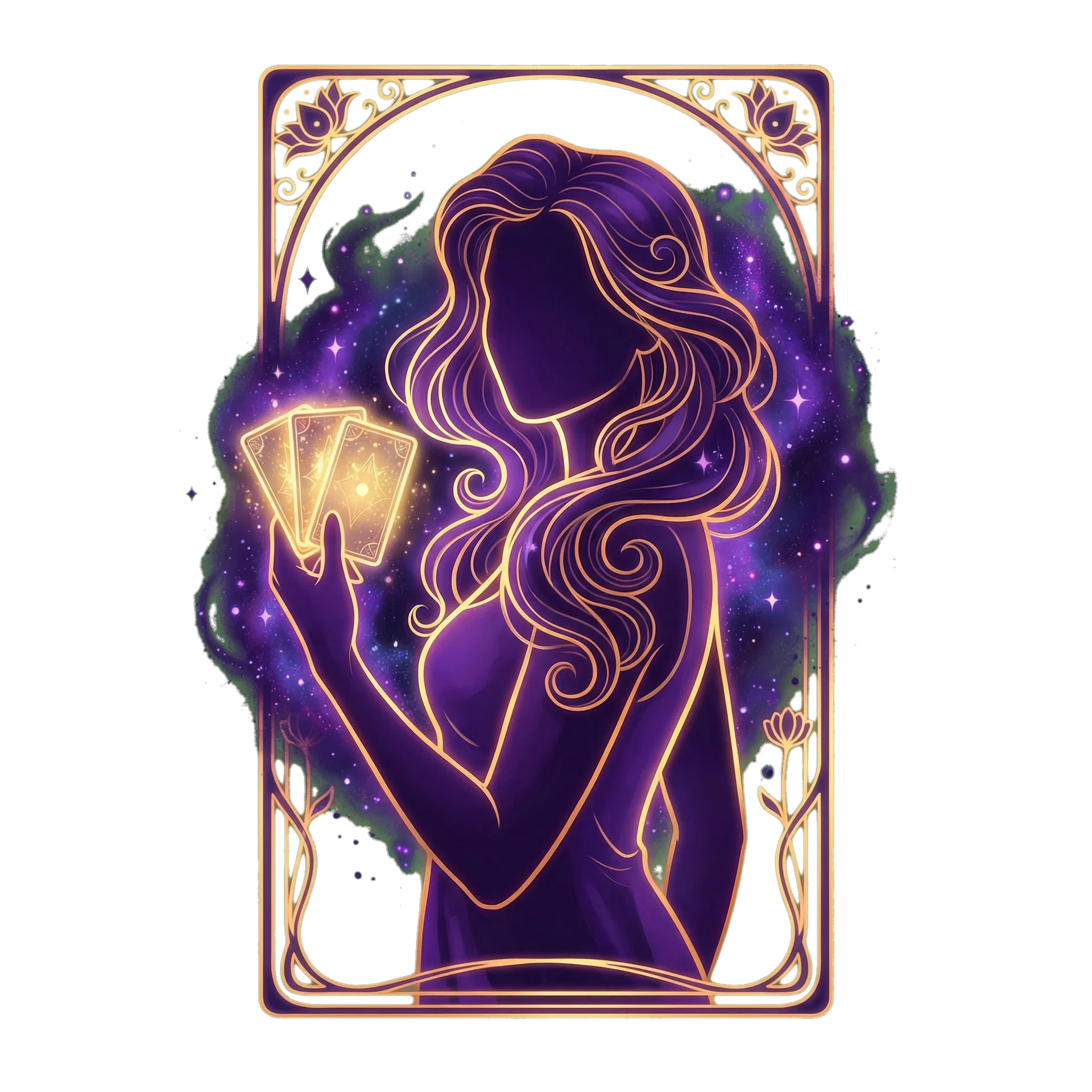 Tarot Kadın Silüeti