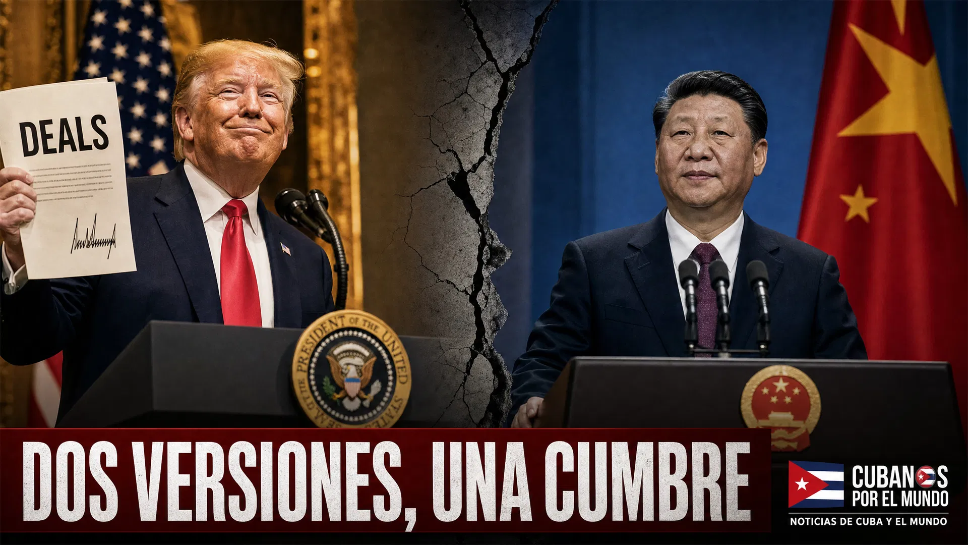 La cumbre de las dos versiones: Trump dice que Xi prometió todo, China no confirmó nada