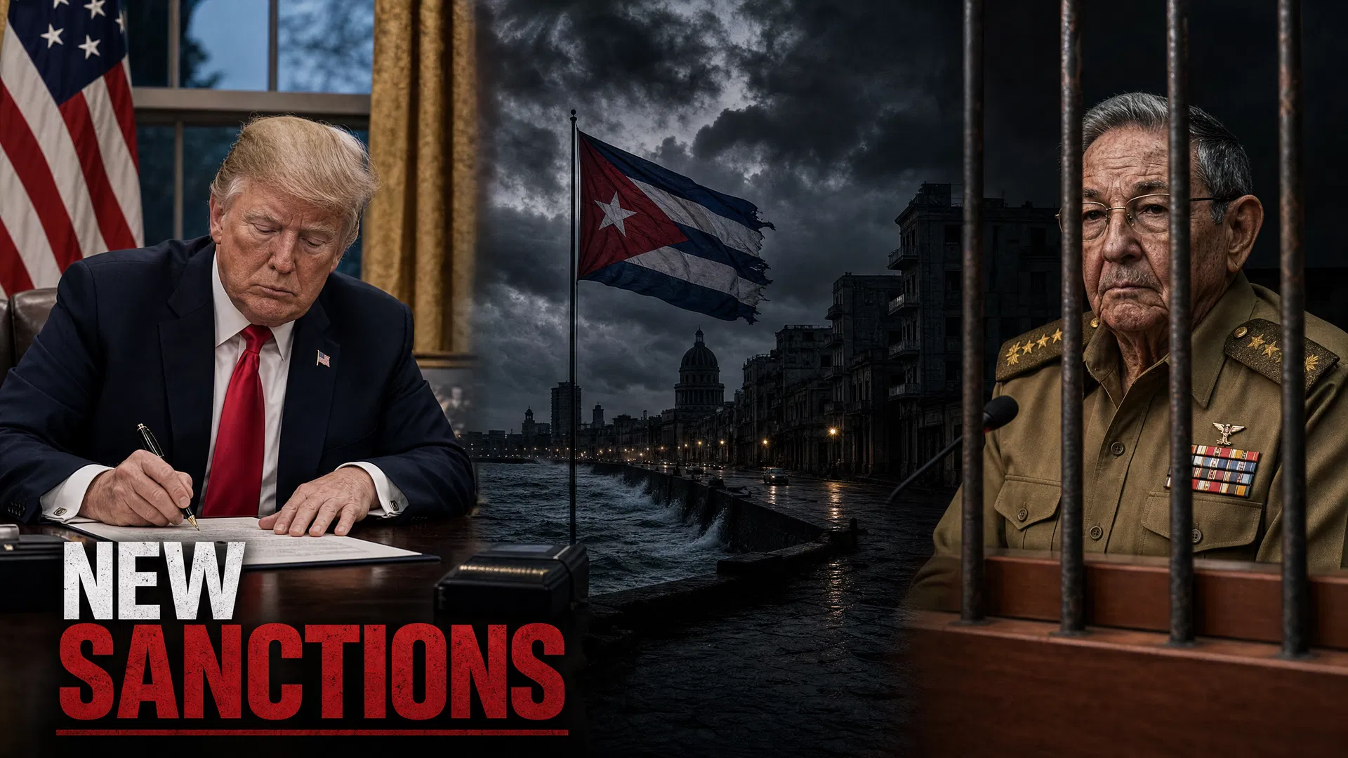 La otra cara del ultimátum: Trump firma nuevas sanciones y EE.UU. prepara acusar a Raúl Castro mientras la CIA negocia en La Habana