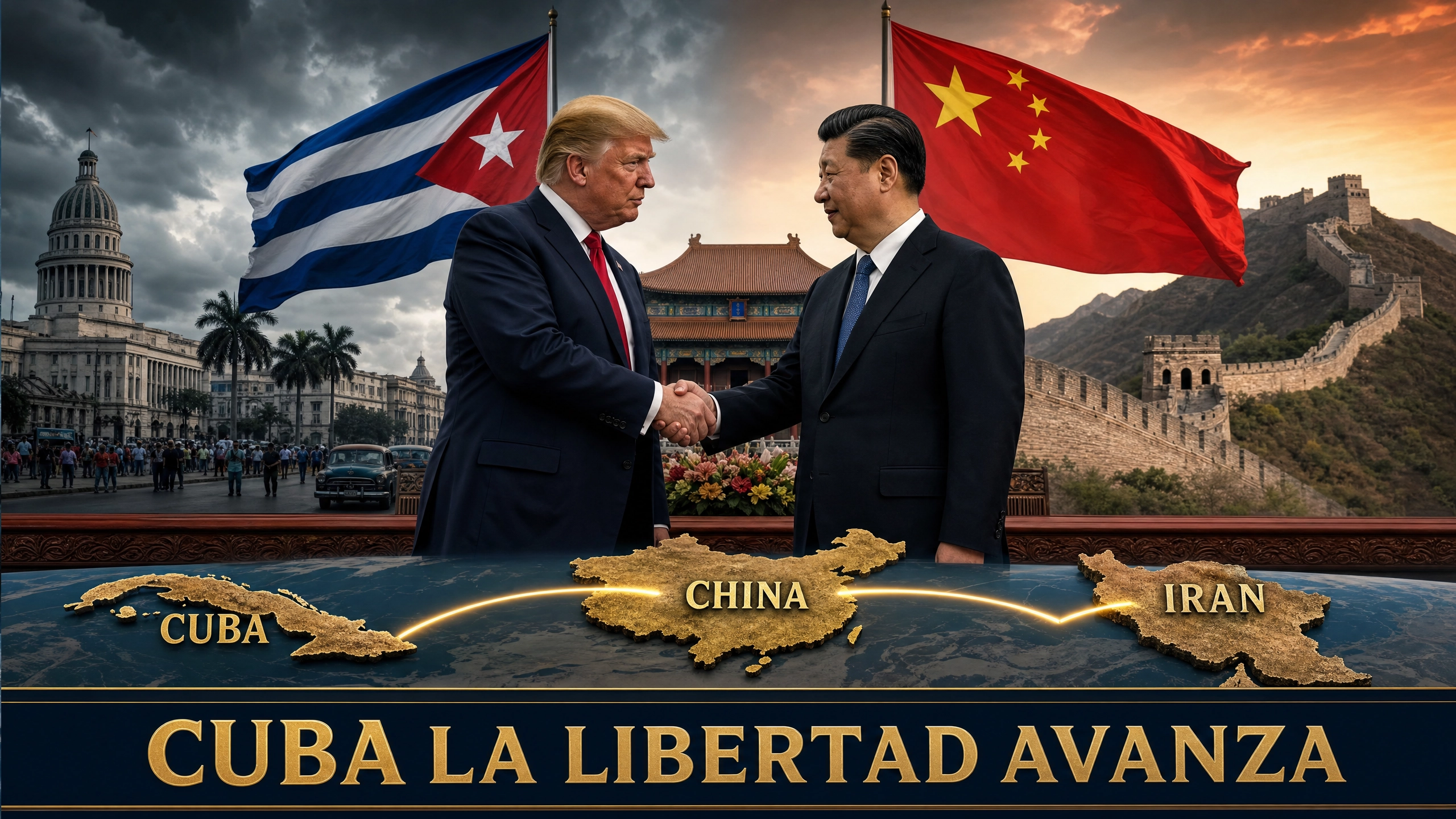 Donald Trump puede desbloquear en China la guerra de Irán y la liberación de Cuba
