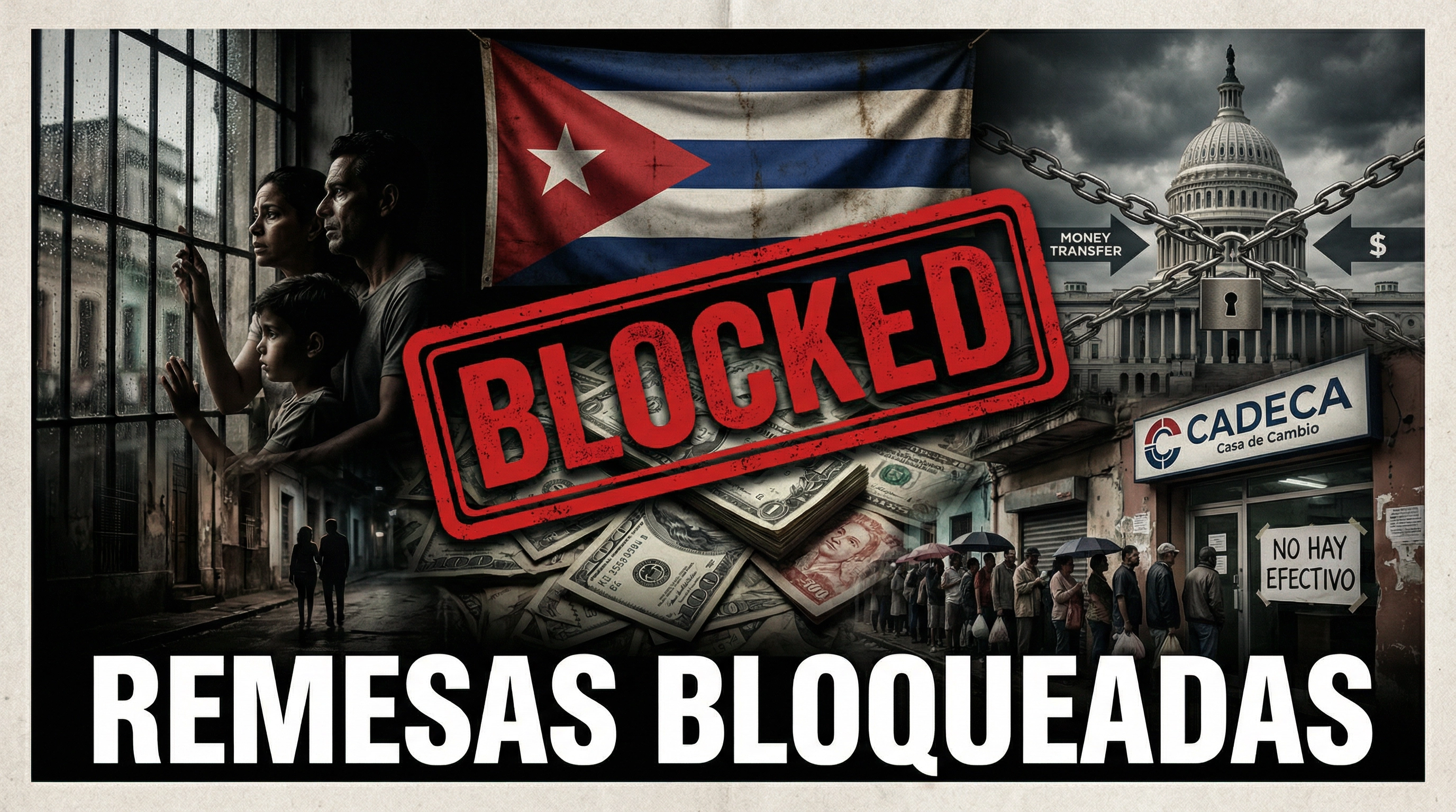 Remesas a Cuba: cómo Trump y el régimen dejaron a las familias sin dinero
