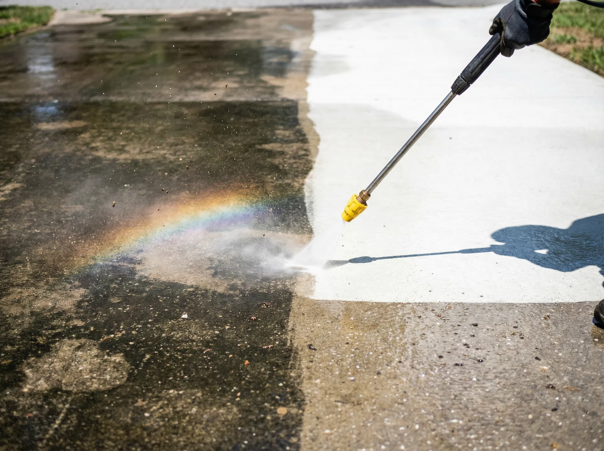 Driveway & Sidewalk Cleaning