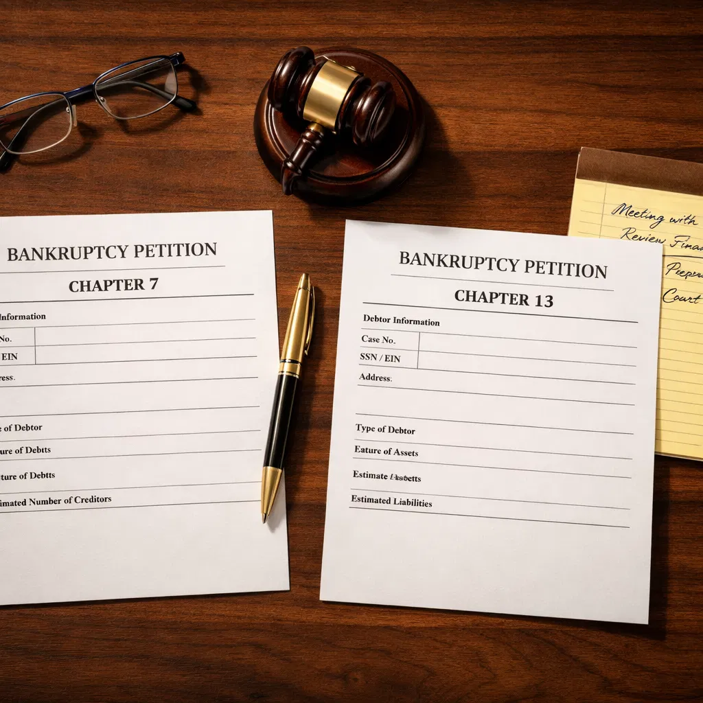 Chapter 7 Bankruptcy documents