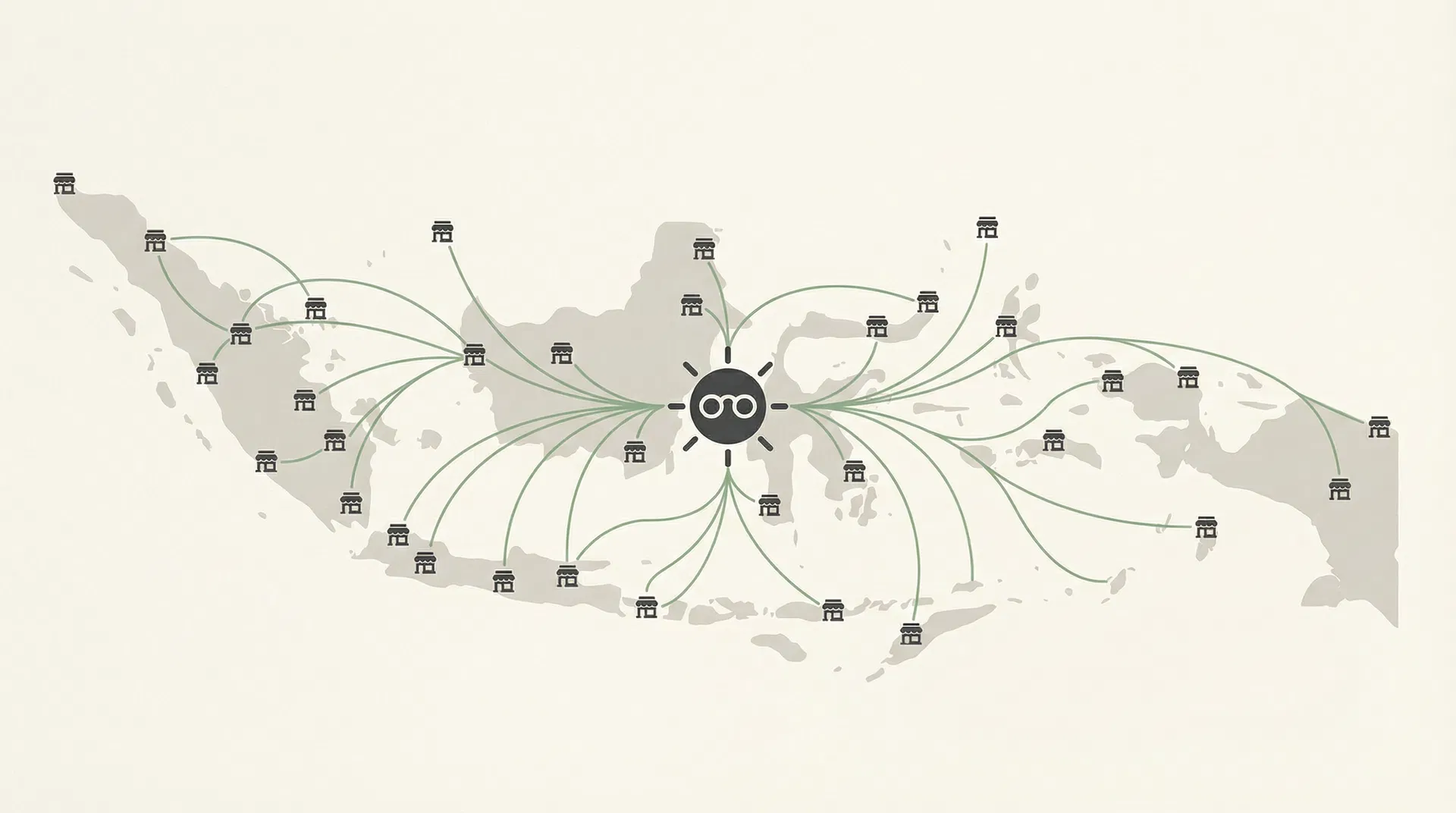 Jaringan toko optik Lensiro di Indonesia