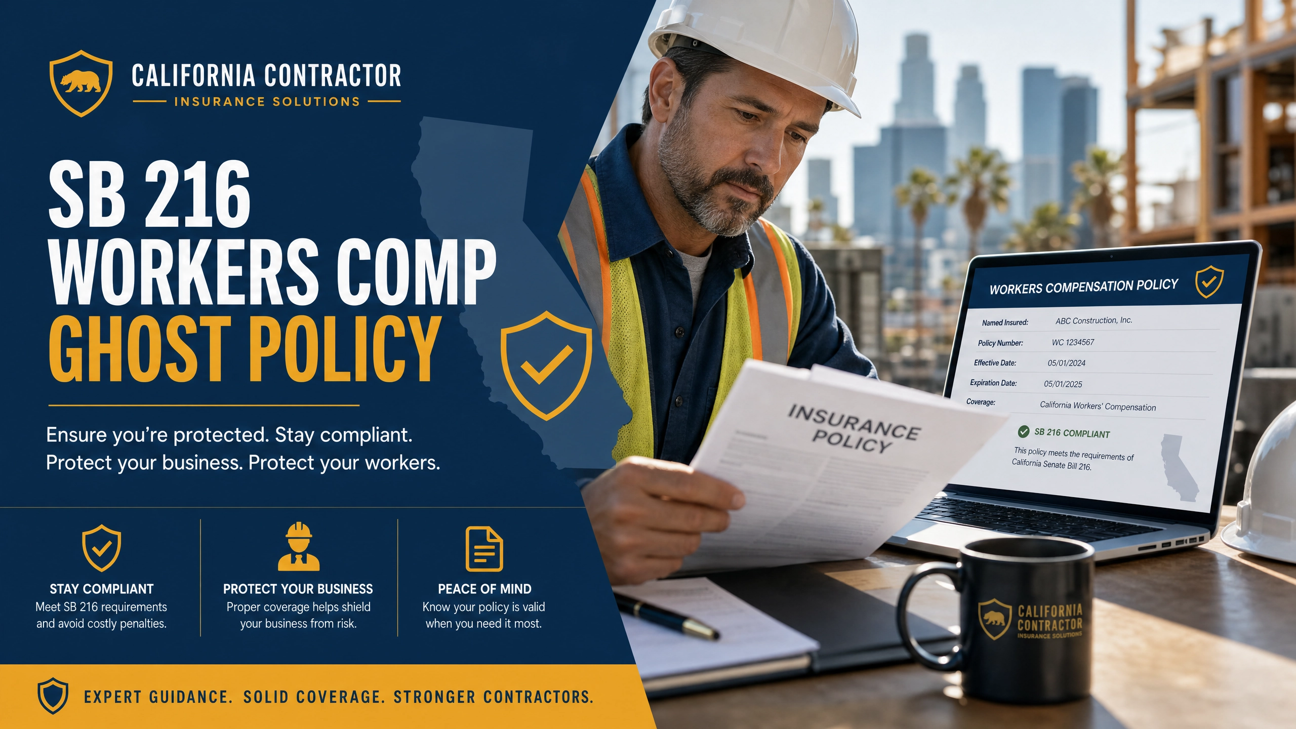 SB 216 Workers Comp Ghost Policy: What Every California Contractor Needs in 2026