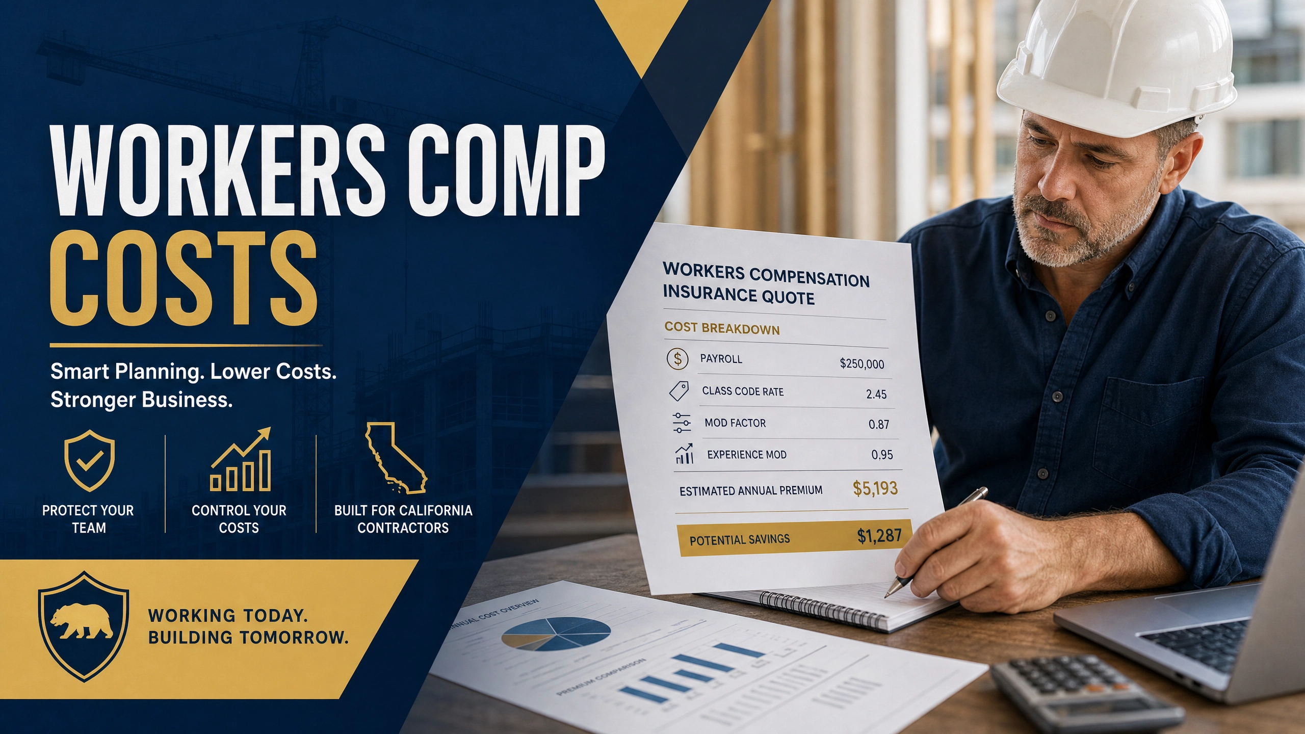 How Much Does Workers Comp Cost for California Contractors in 2026?