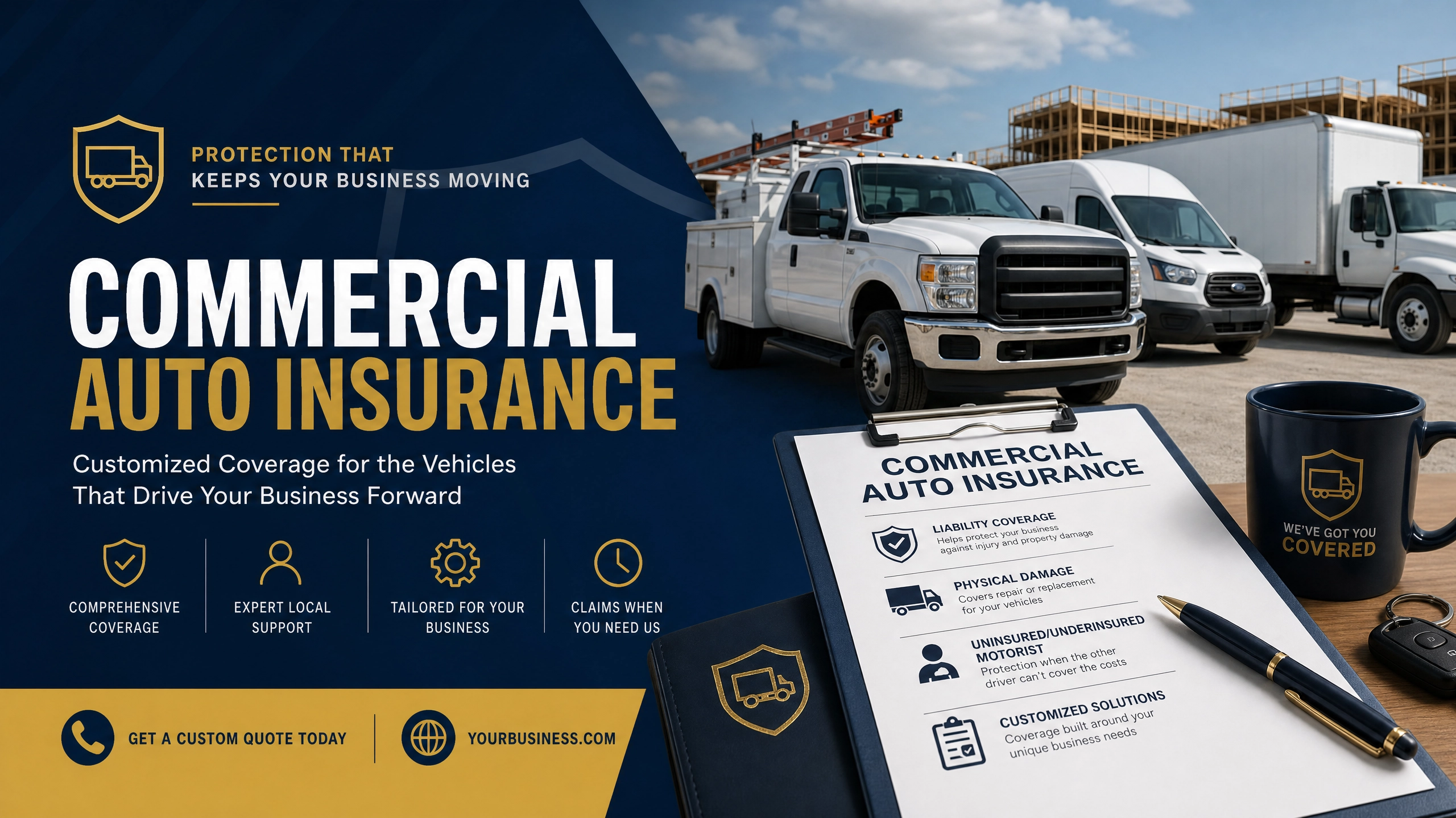 Commercial Auto Insurance for California Contractors