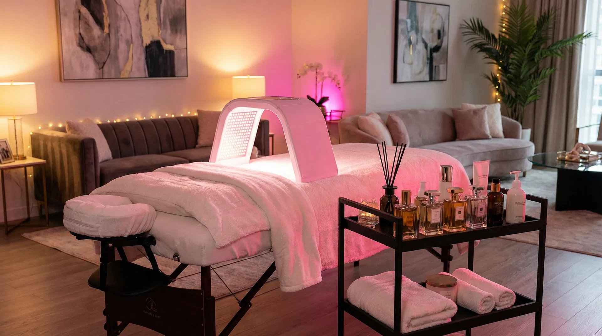 Mobile spa experience