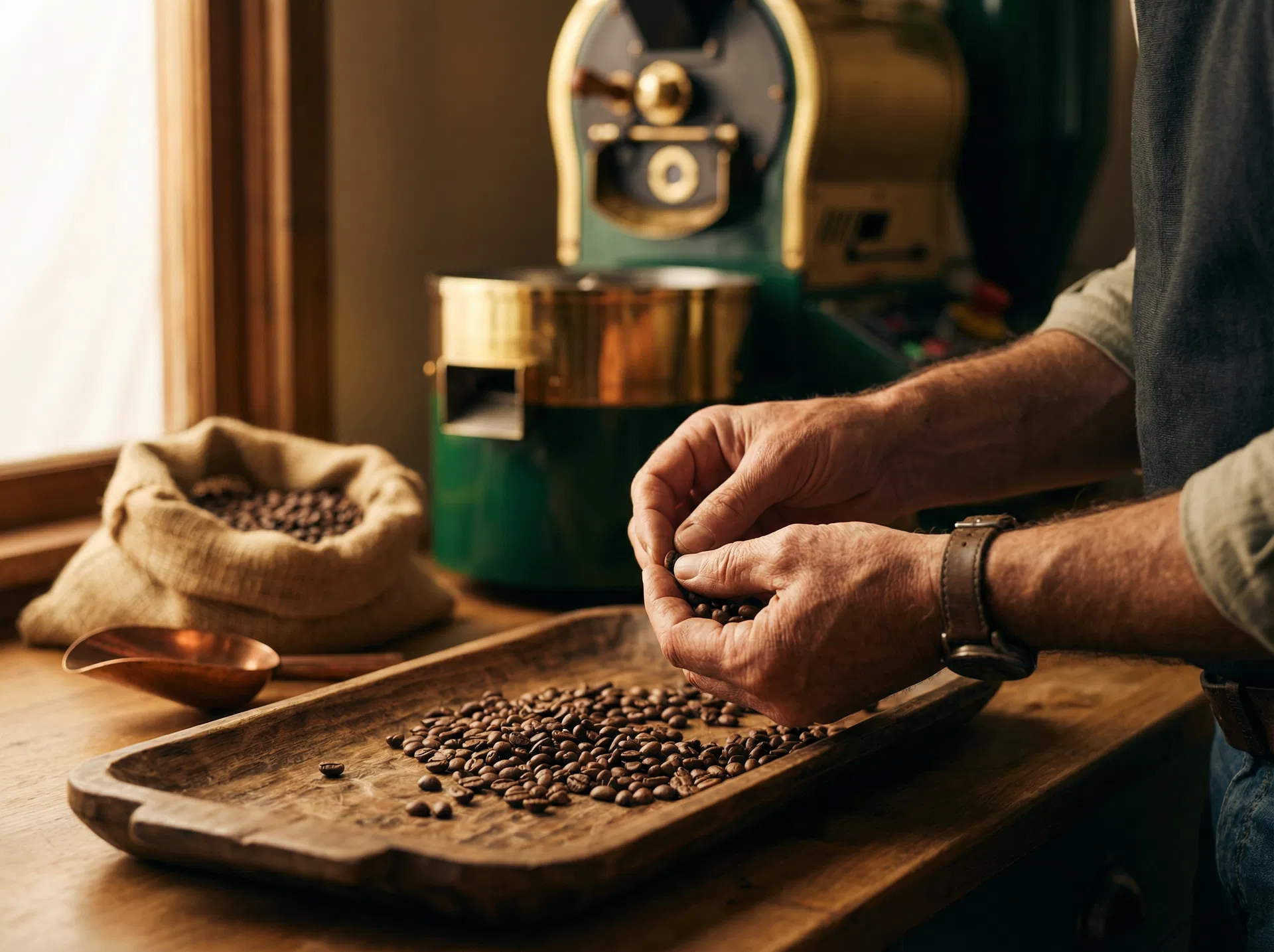 荳琉精品咖啡 — 手工挑豆與自家烘焙