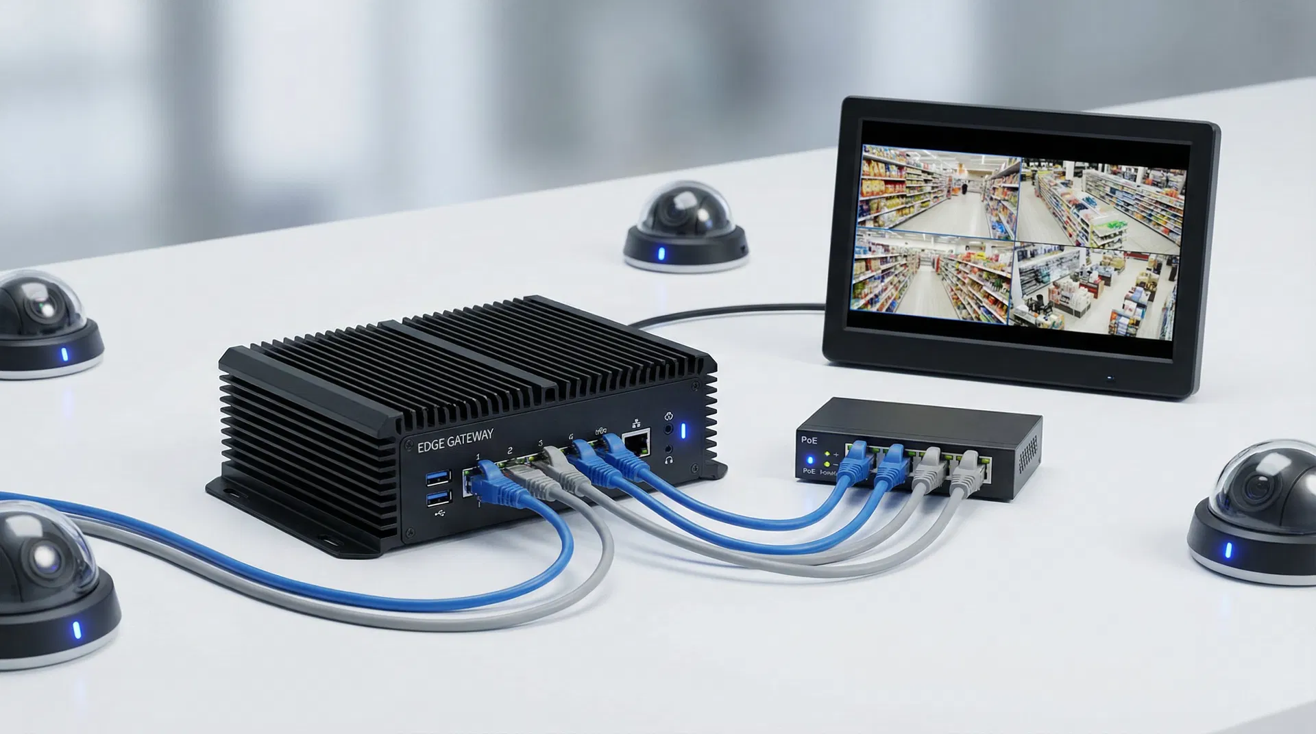 Edge AI NVR Hardware Setup