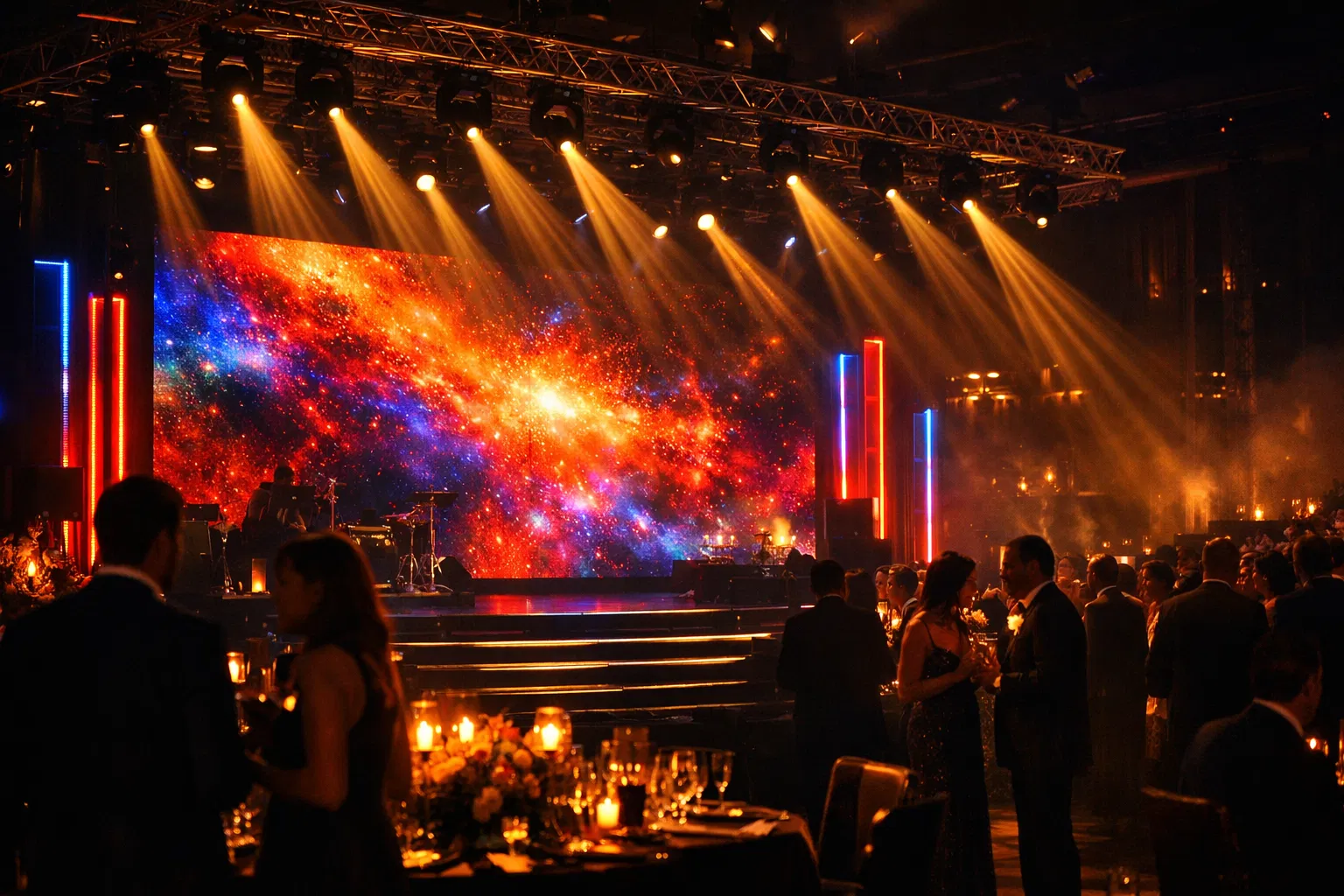 Wedding event setup
