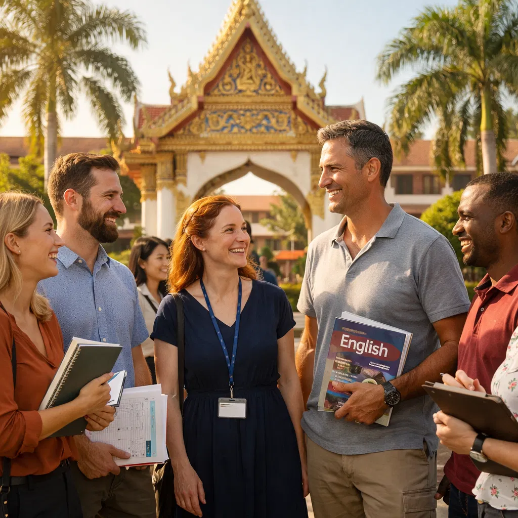 Foreign teachers in Thailand