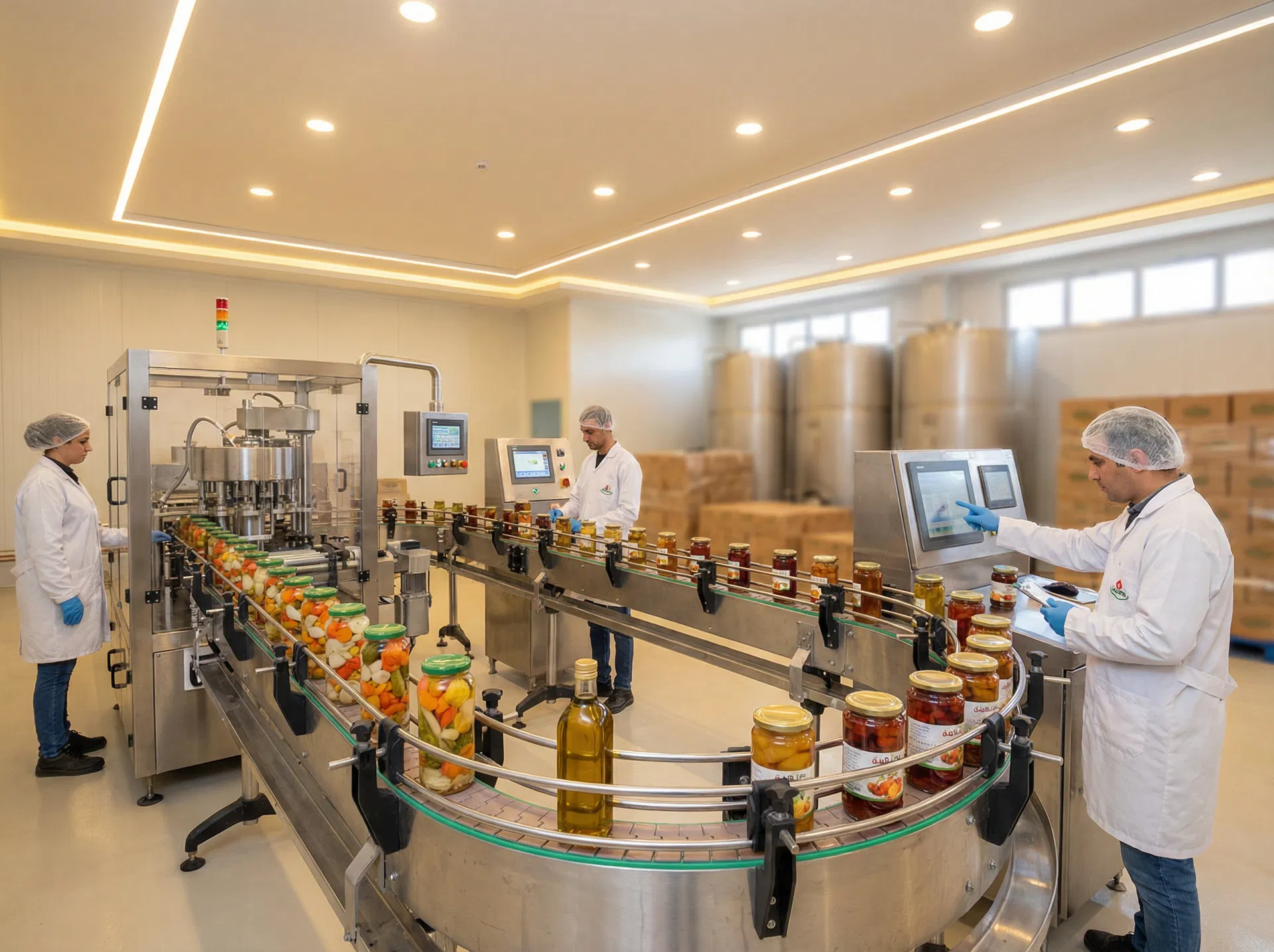 مصنع الصناعات الغذائية والكونسروة