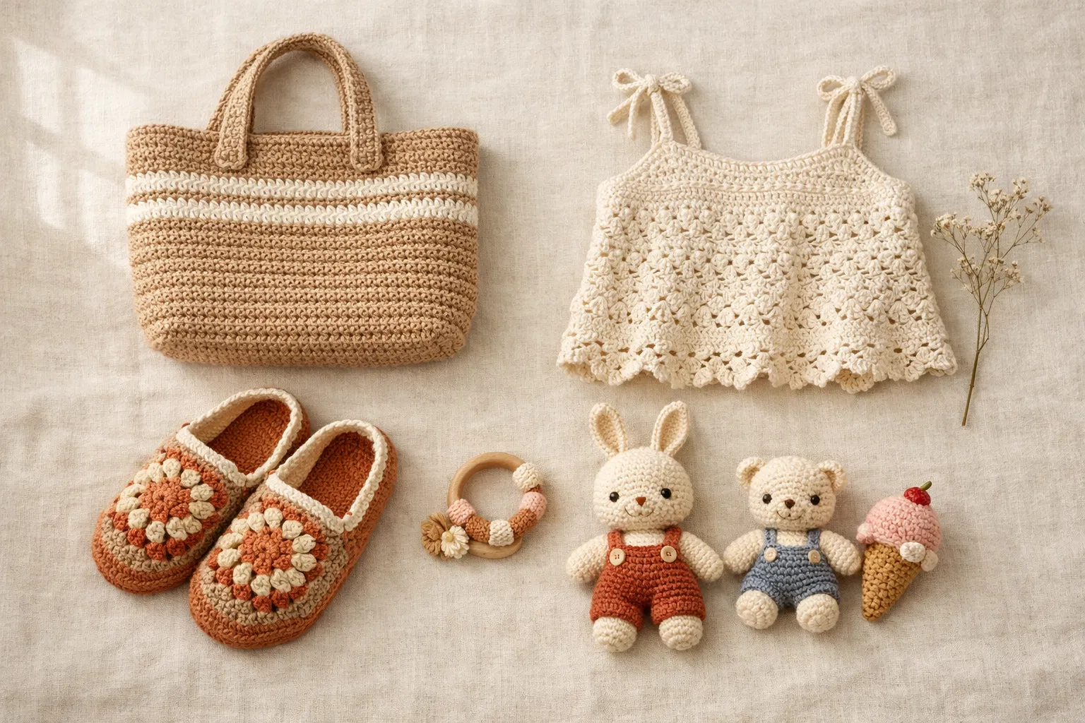 Crochet creations showcase