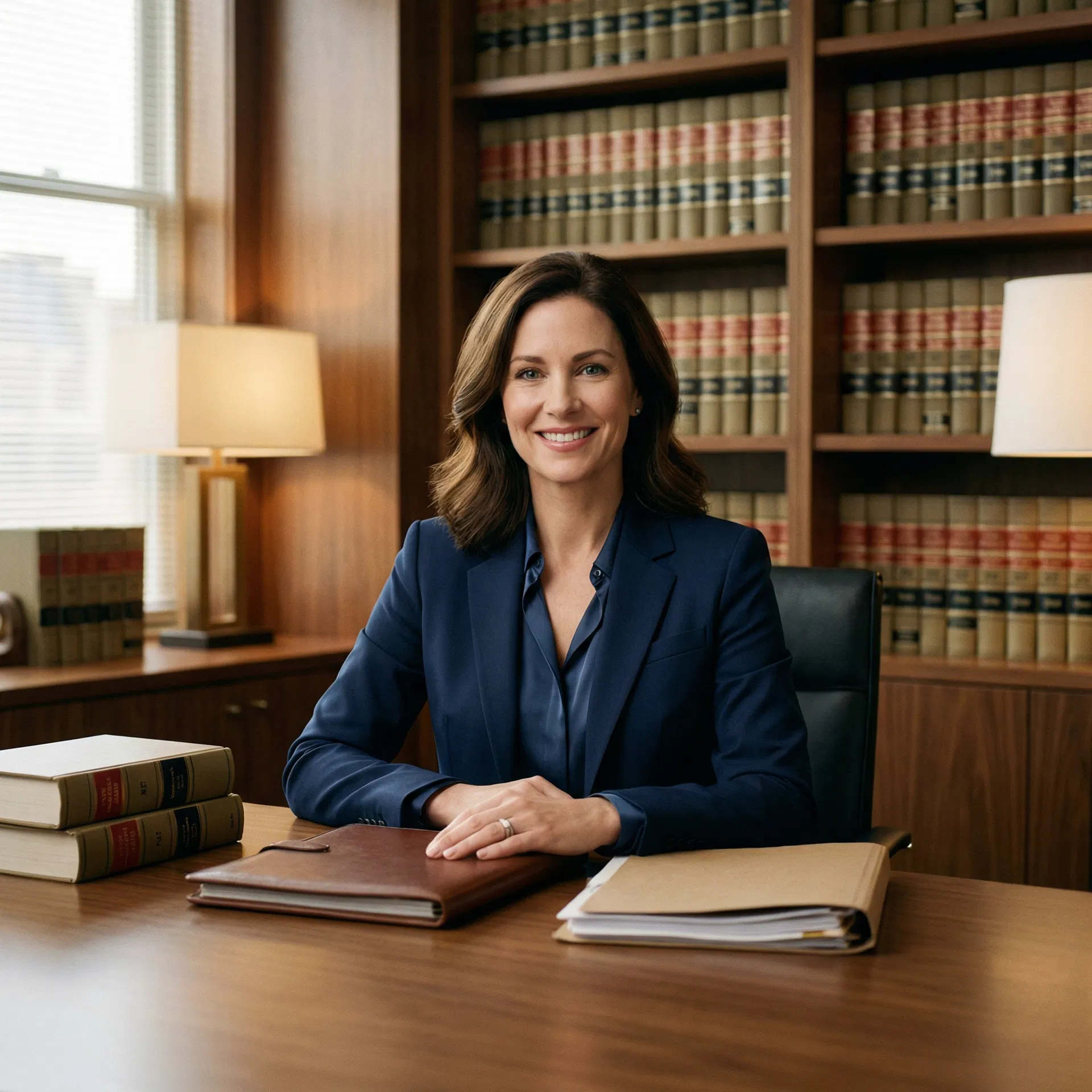 Dra. Andressa Abreu em seu escritório