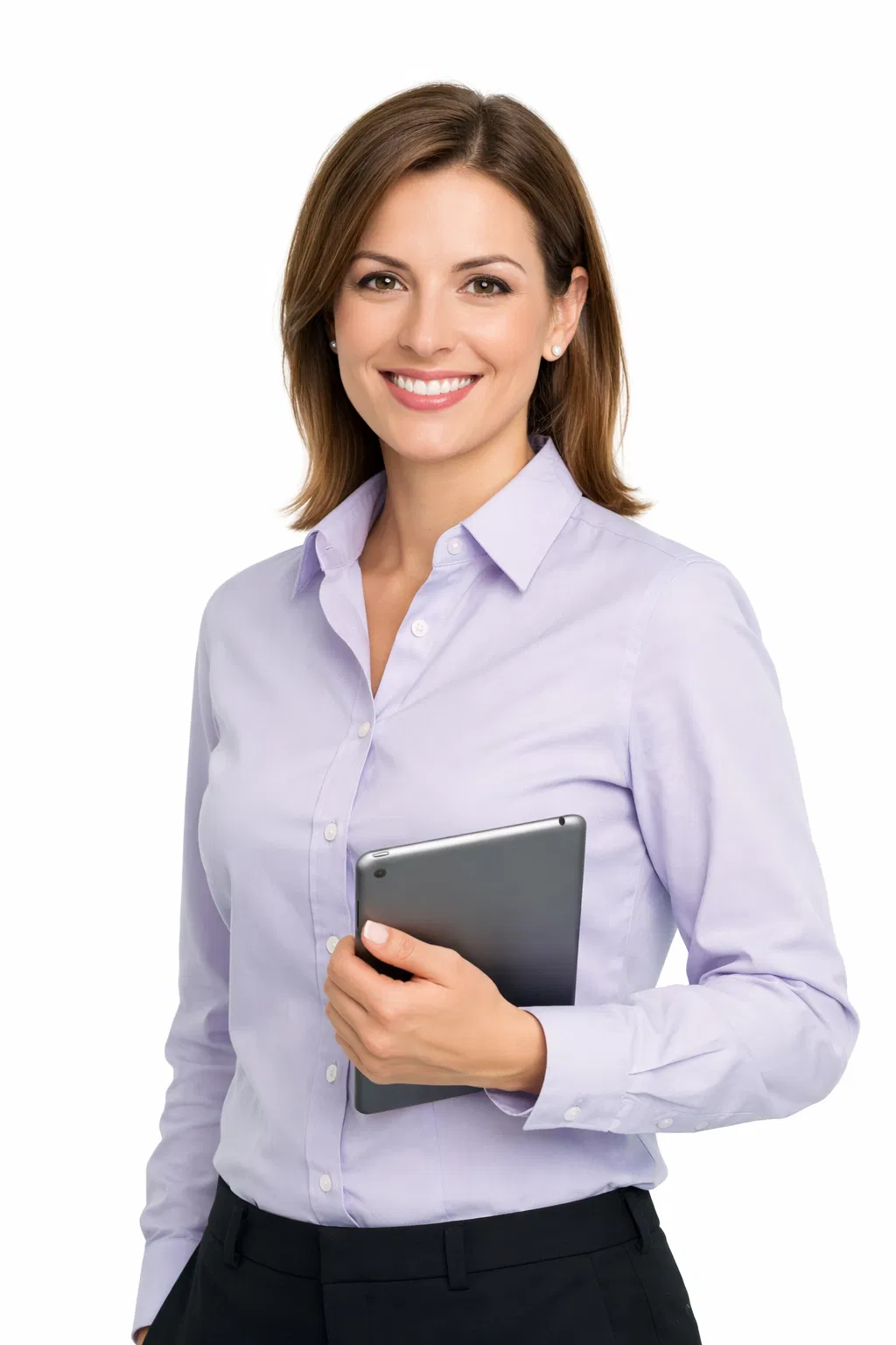 Professional woman with tablet