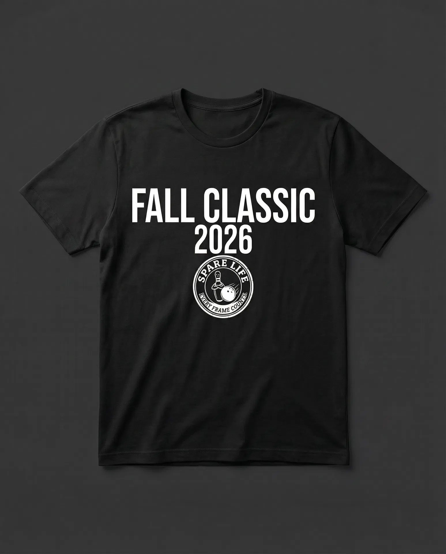 Spare Life™ Fall Classic 2026 Tee - black
