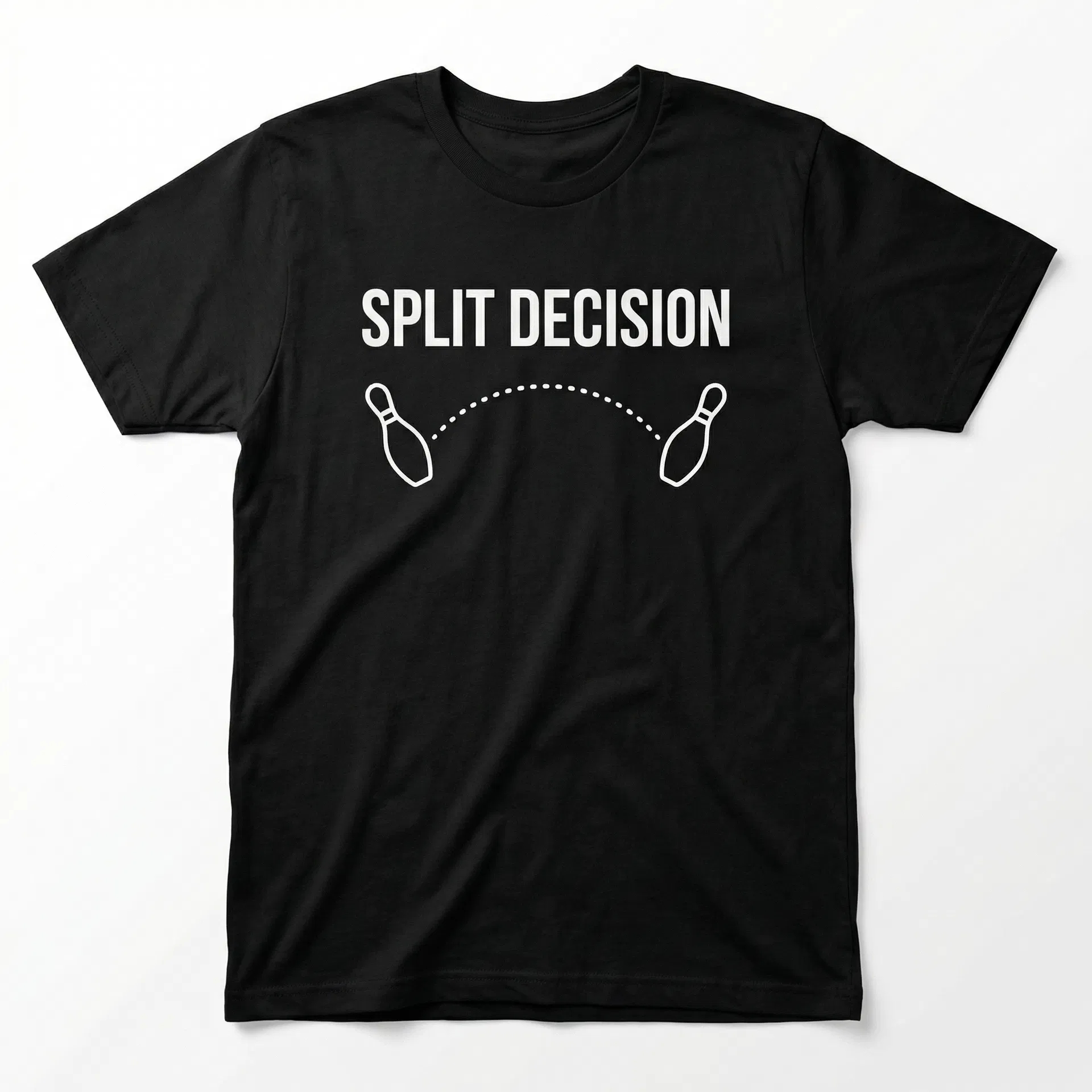 Gutter Life 'Split Decision' snarky bowling t-shirt