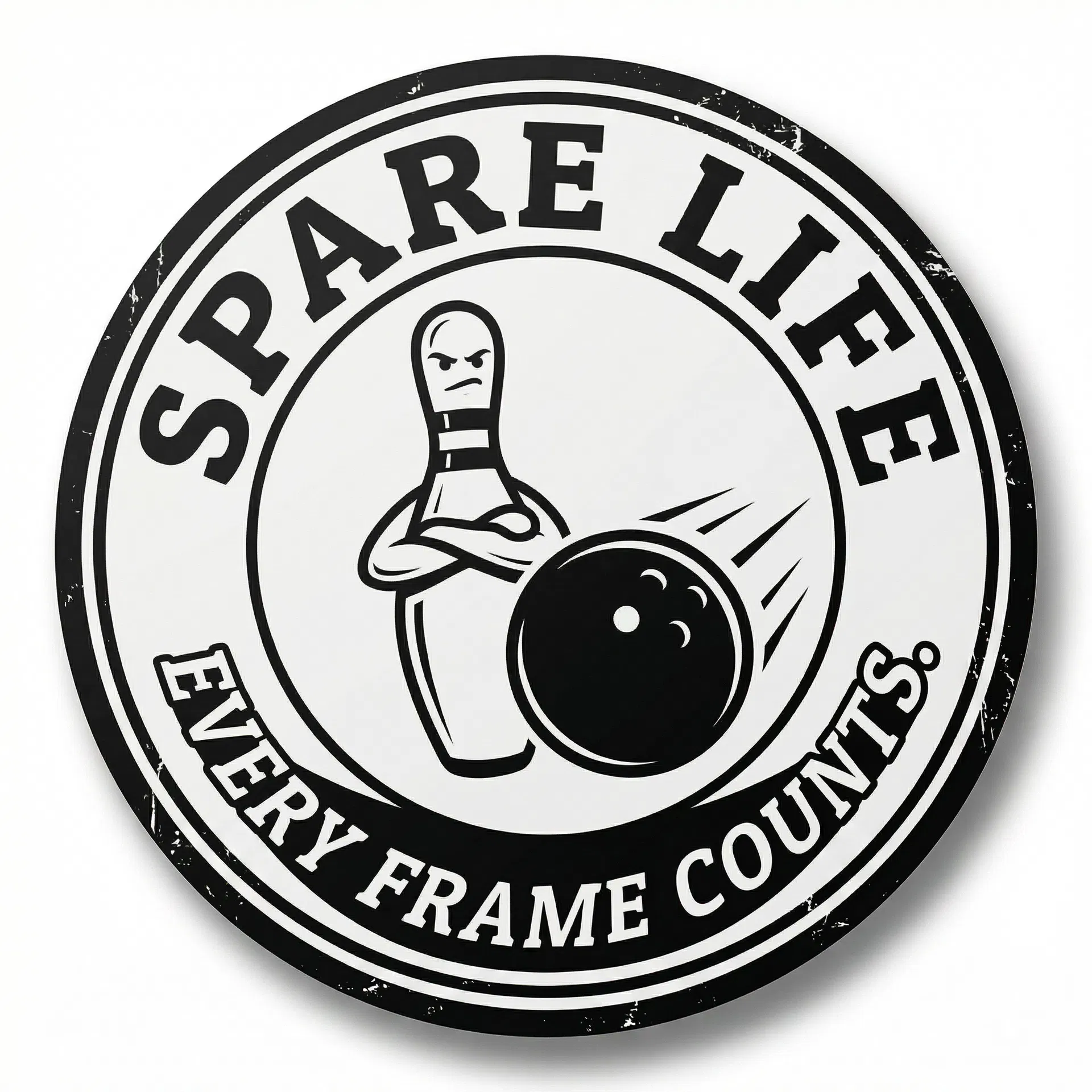 Spare Life Die-Cut Sticker
