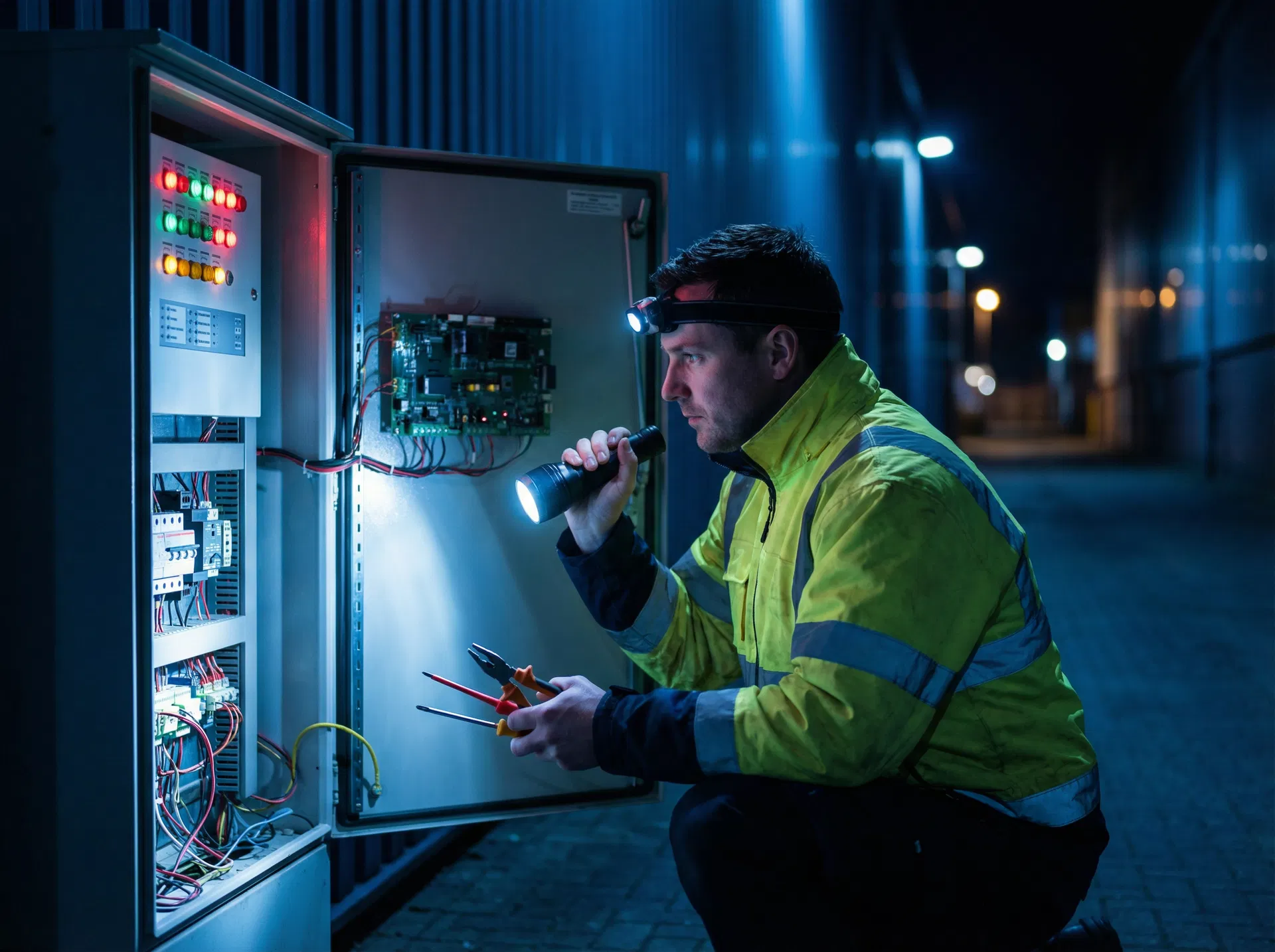 Emergency security system repair