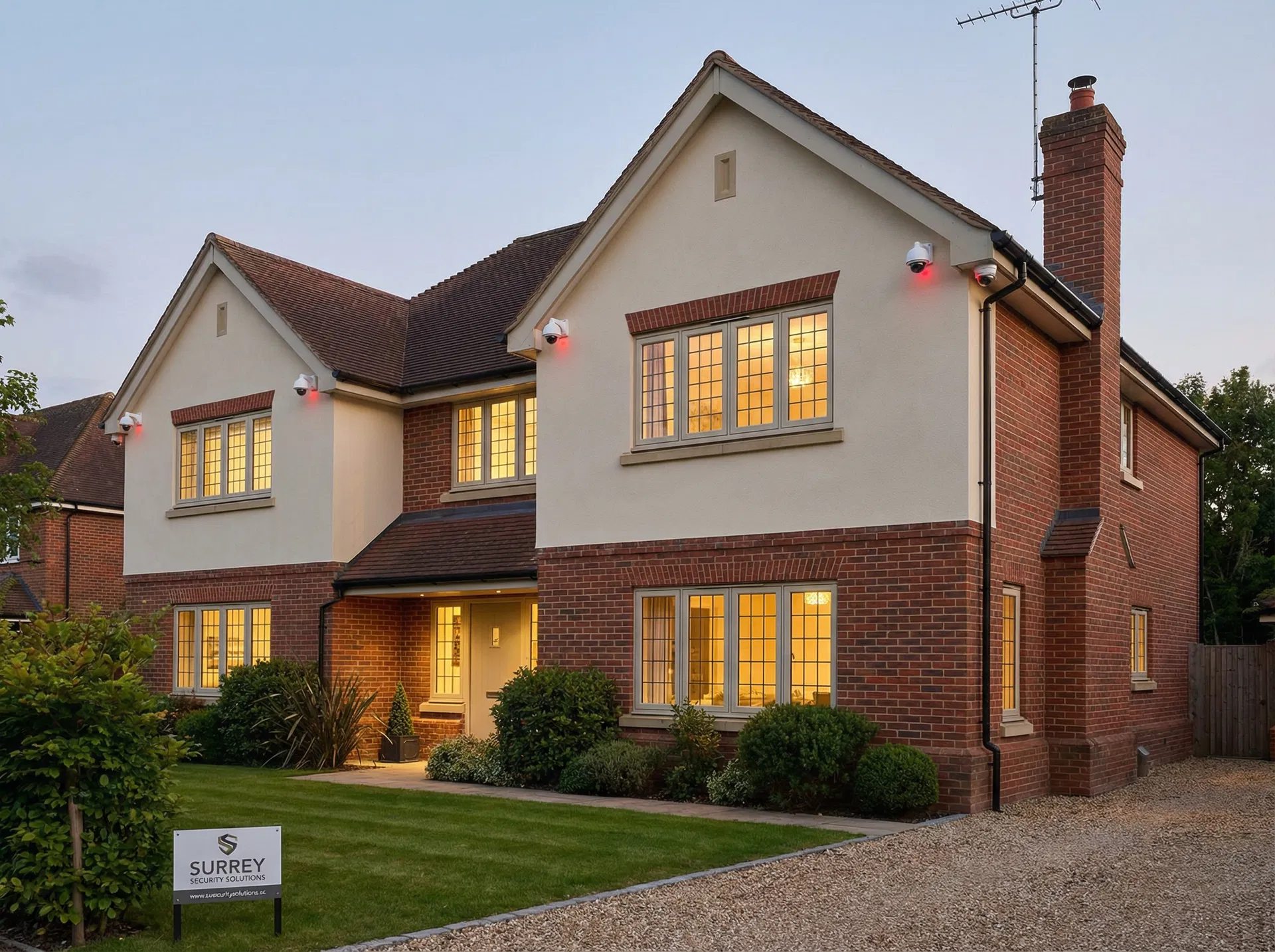 8-Camera IP CCTV System