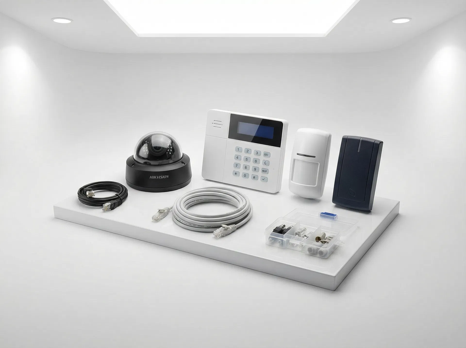 Professional-grade security equipment from leading manufacturers