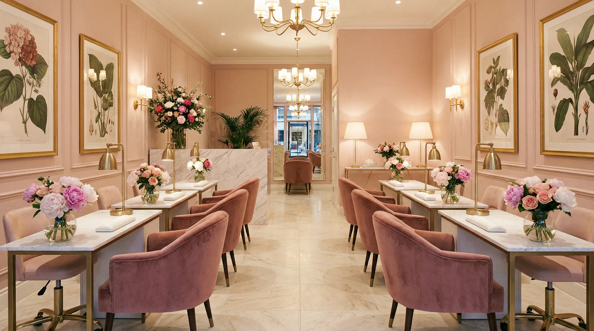 Minnie Nails salon interior