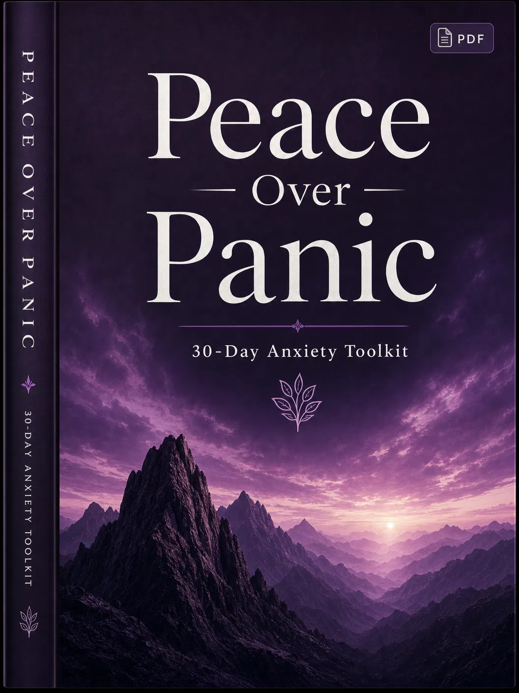 Peace Over Panic: 30-Day Anxiety Toolkit