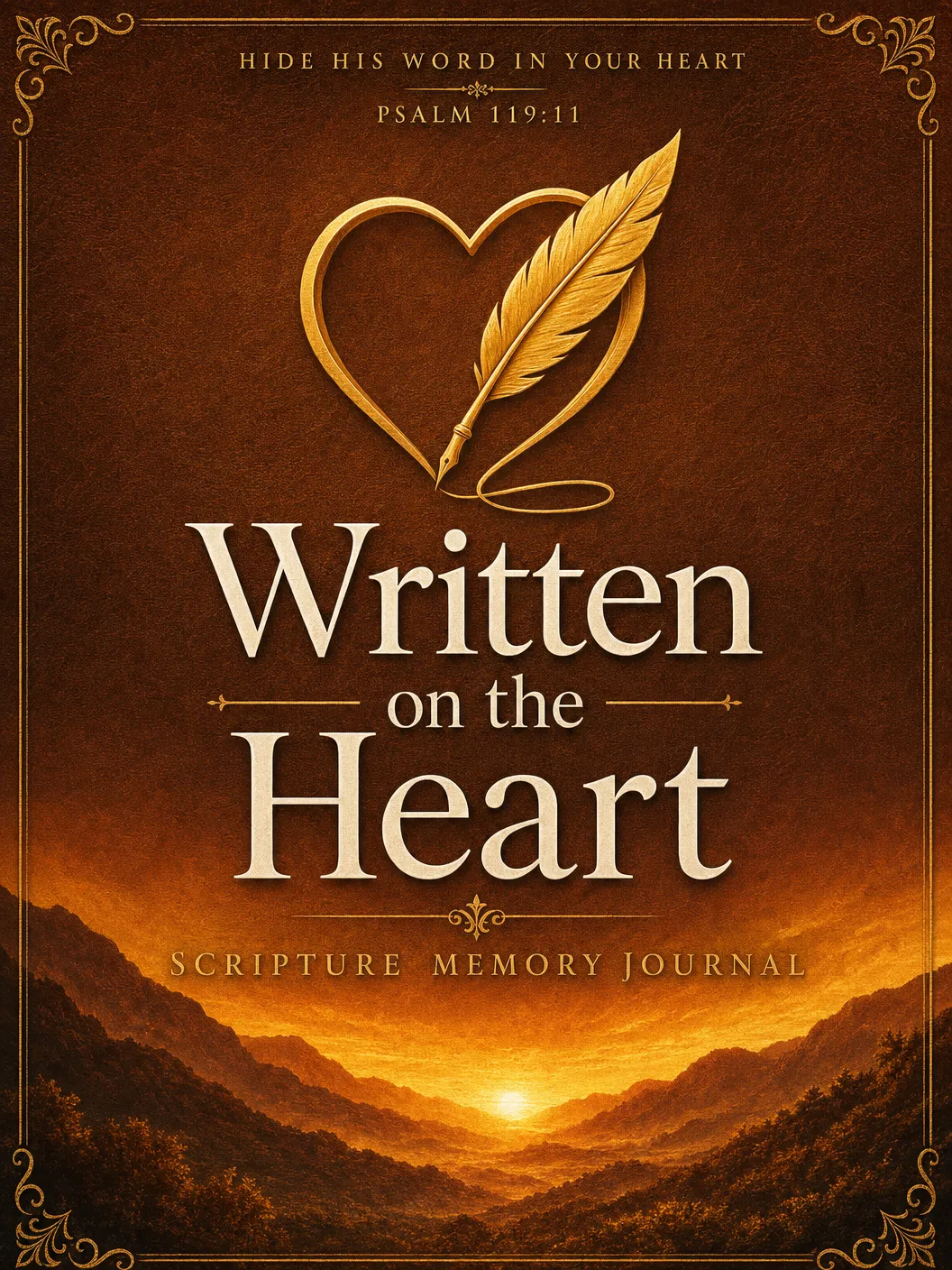 Written on the Heart: Scripture Memory Journal