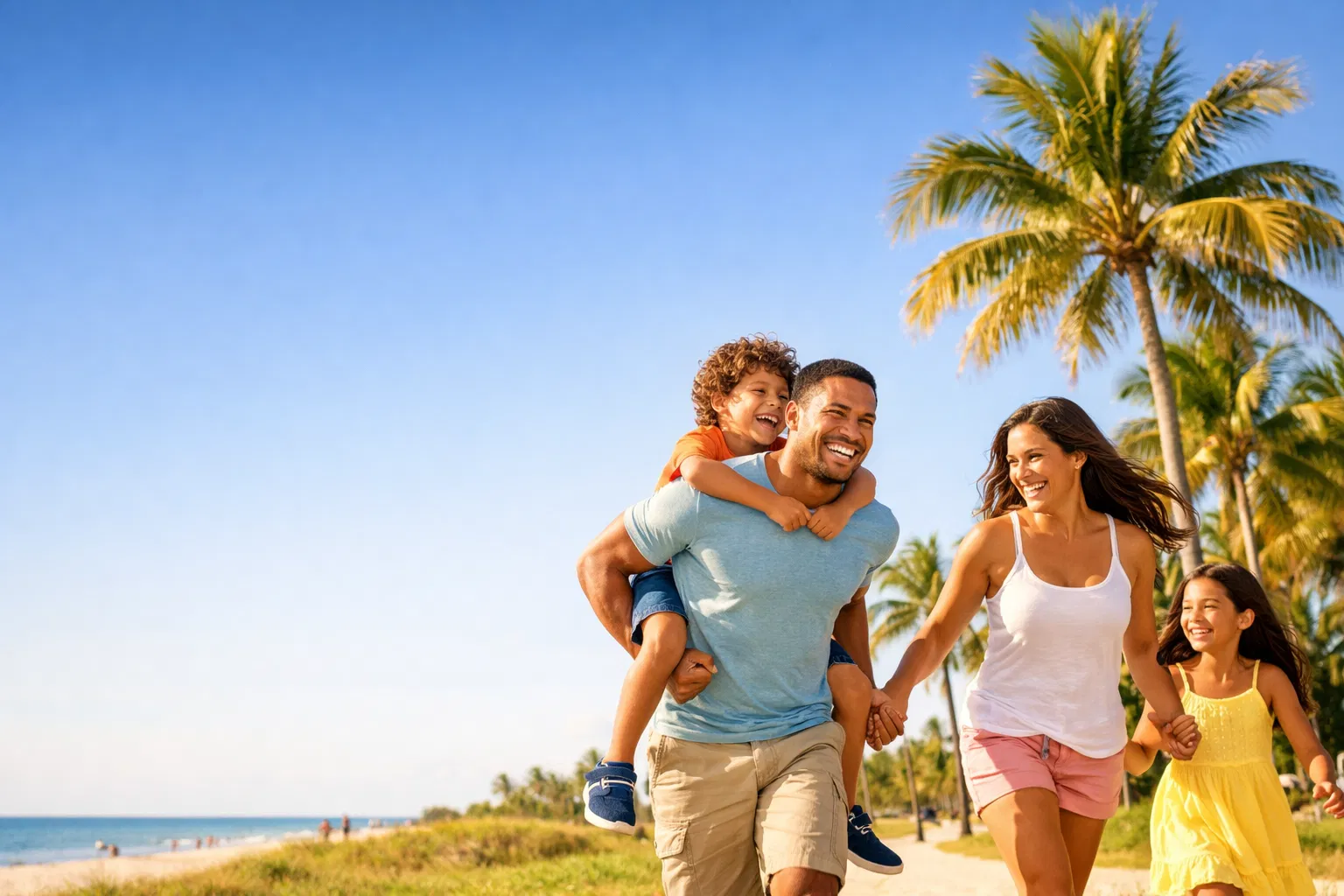 Florida family enjoying life